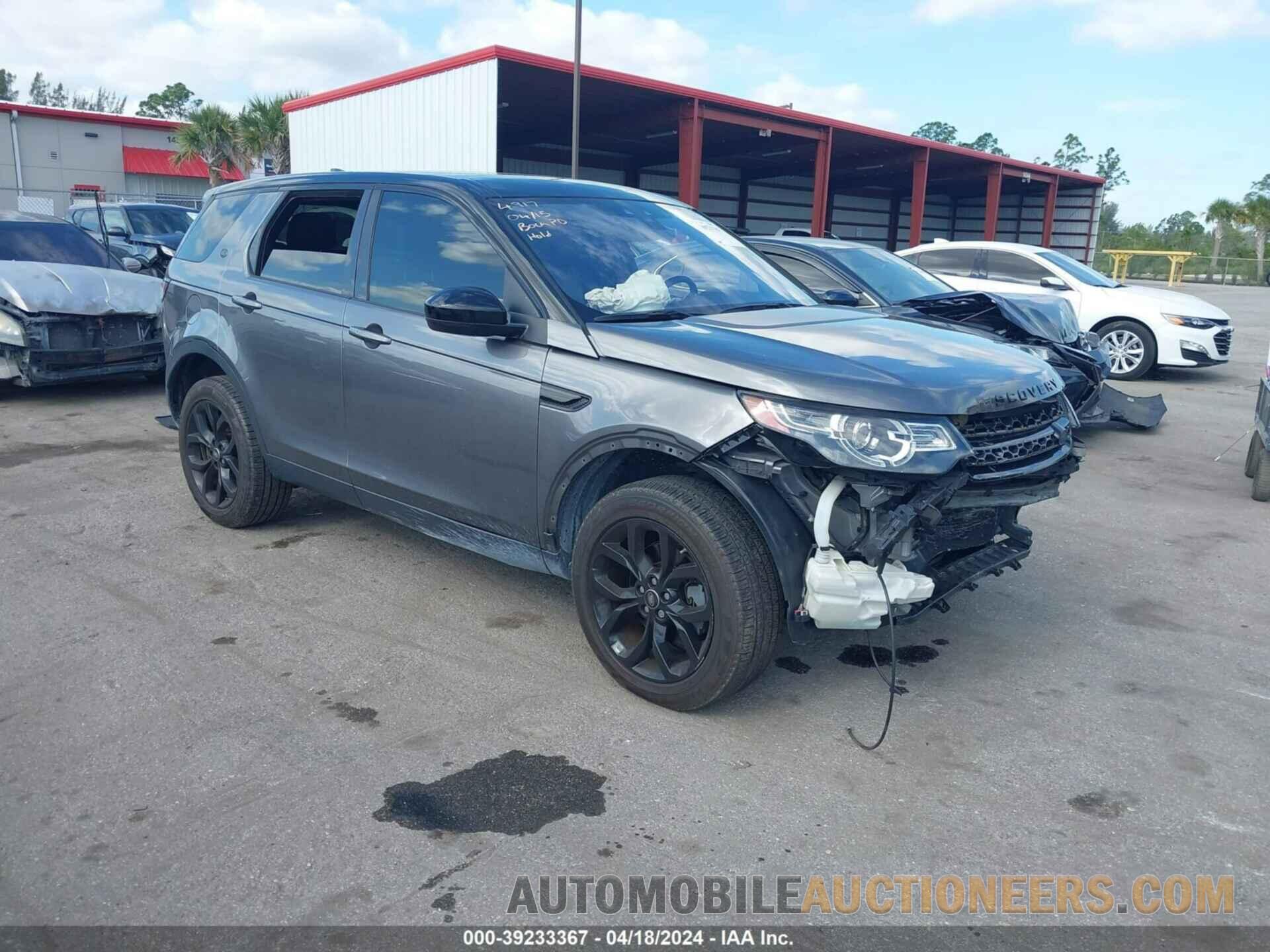 SALCR2RX9JH744917 LAND ROVER DISCOVERY SPORT 2018