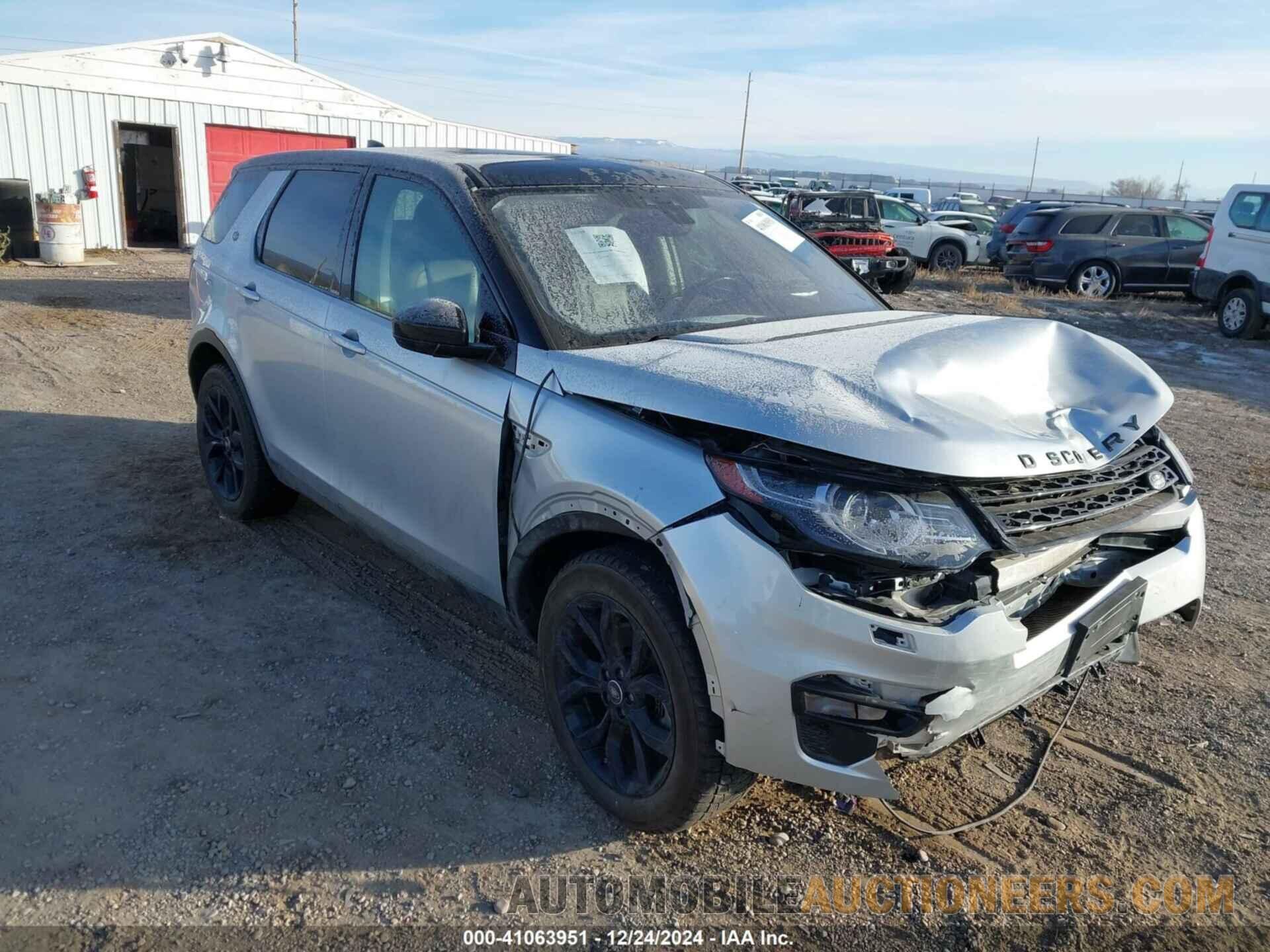 SALCR2RX9JH777223 LAND ROVER DISCOVERY SPORT 2018