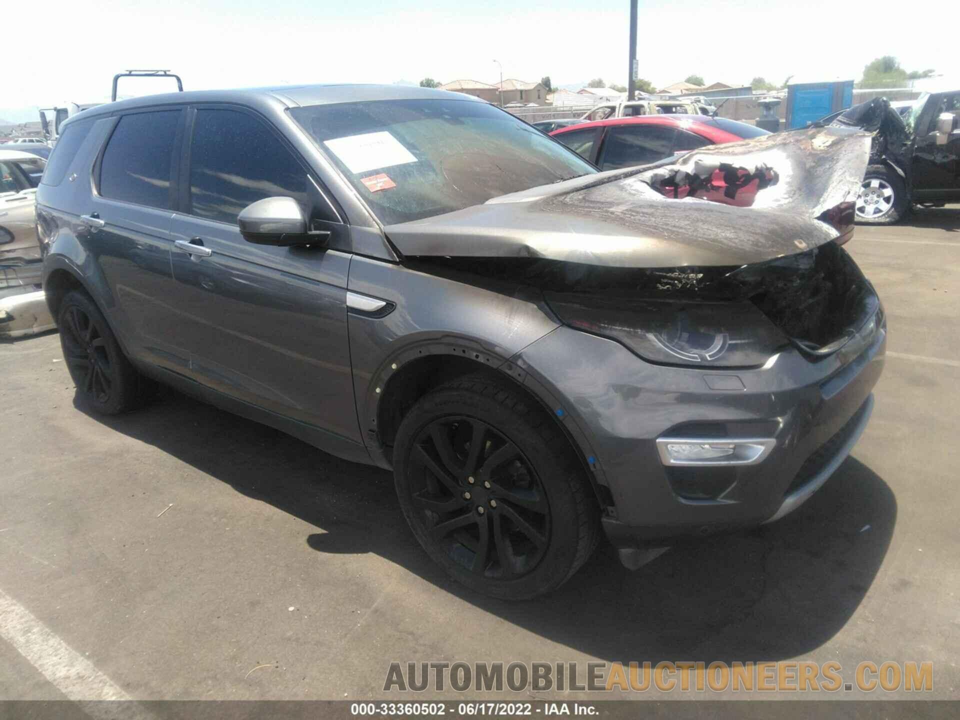 SALCT2BG0FH502178 LAND ROVER DISCOVERY SPORT 2015