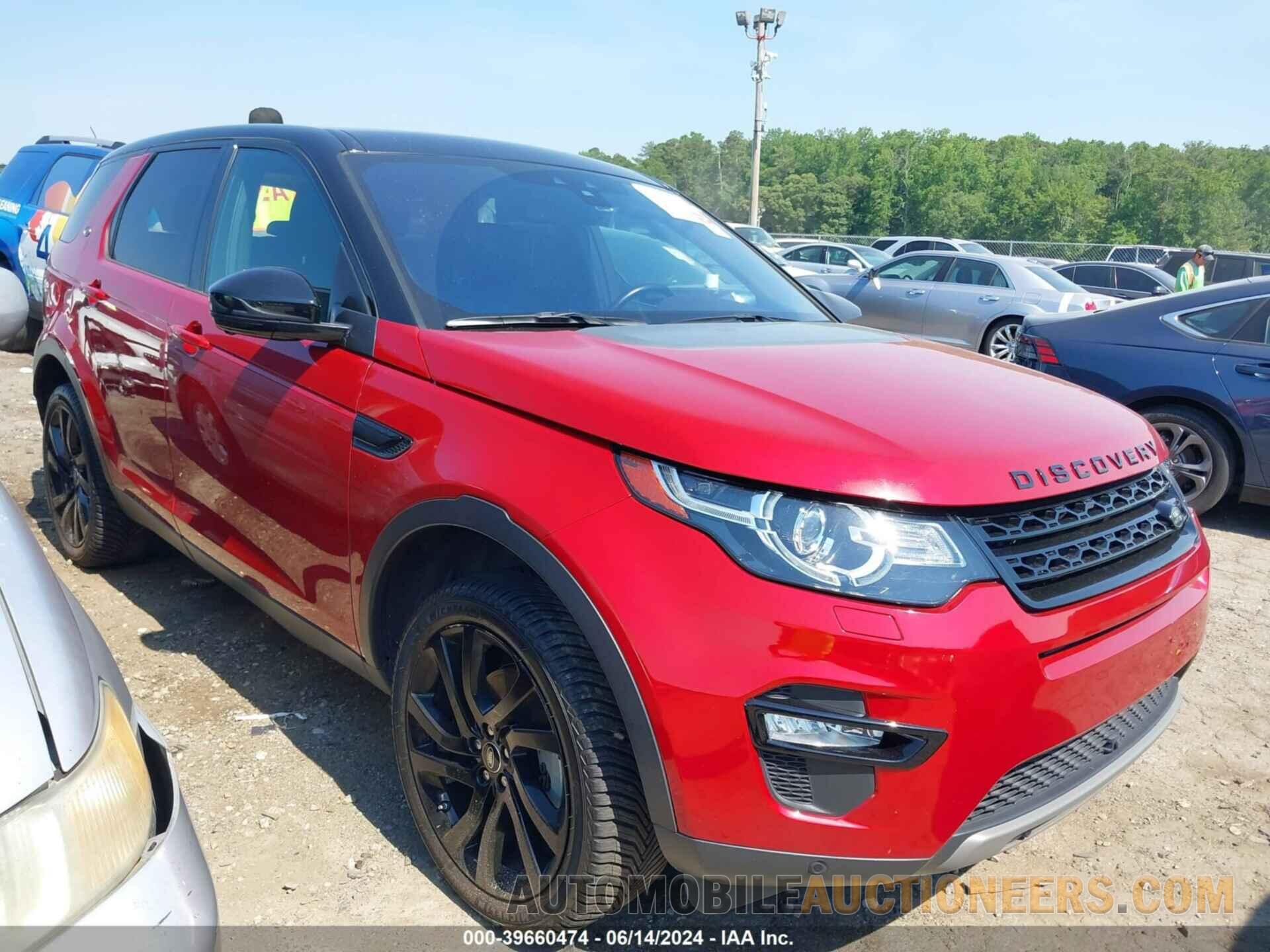 SALCT2BG2HH663666 LAND ROVER DISCOVERY SPORT 2017