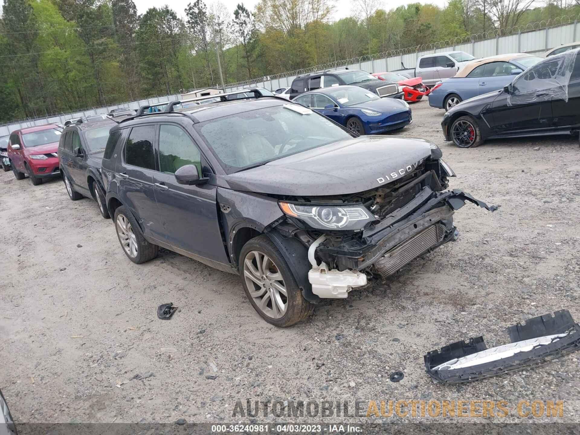 SALCT2BG3GH570315 LAND ROVER DISCOVERY SPORT 2016