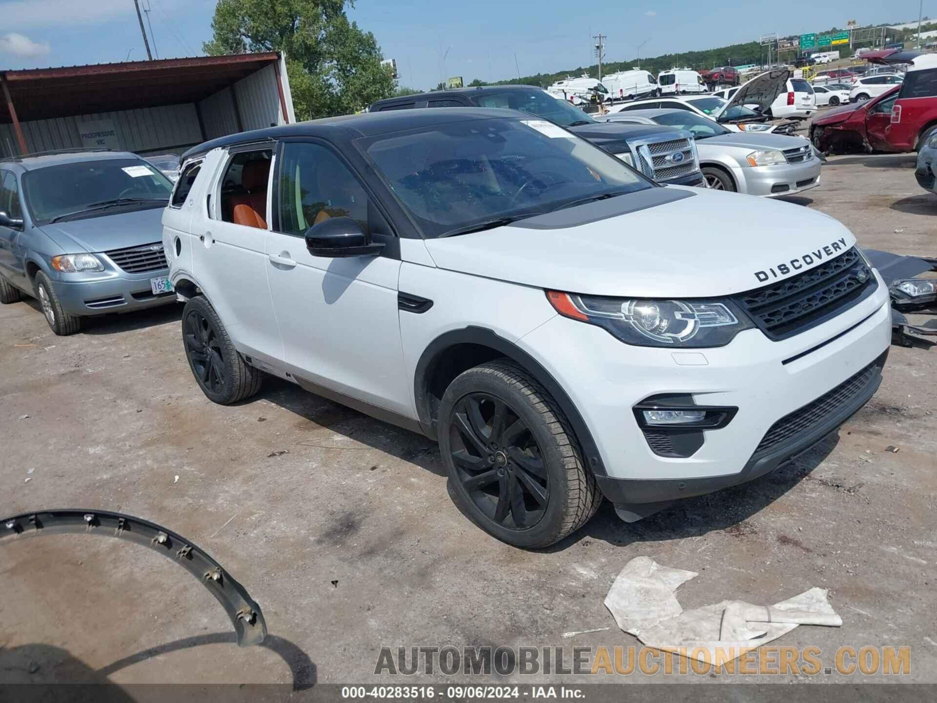 SALCT2BG3GH592301 LAND ROVER DISCOVERY SPORT 2016