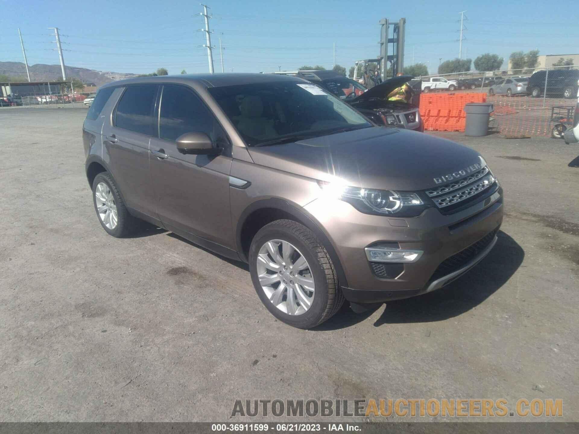 SALCT2BG3GH606424 LAND ROVER DISCOVERY SPORT 2016