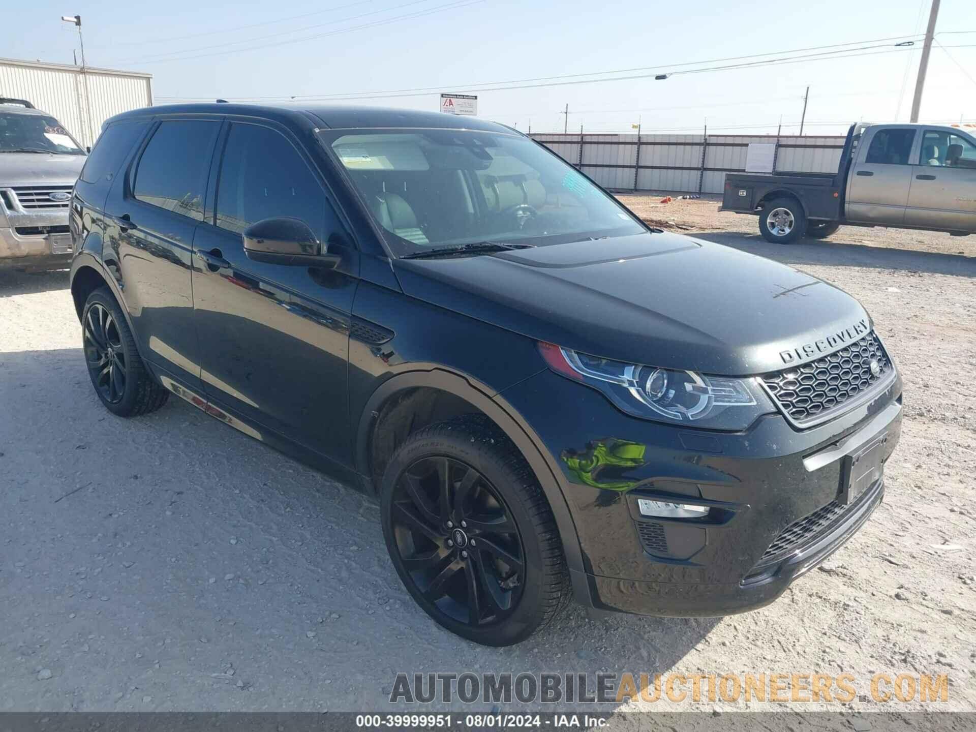 SALCT2BG5HH655190 LAND ROVER DISCOVERY SPORT 2017