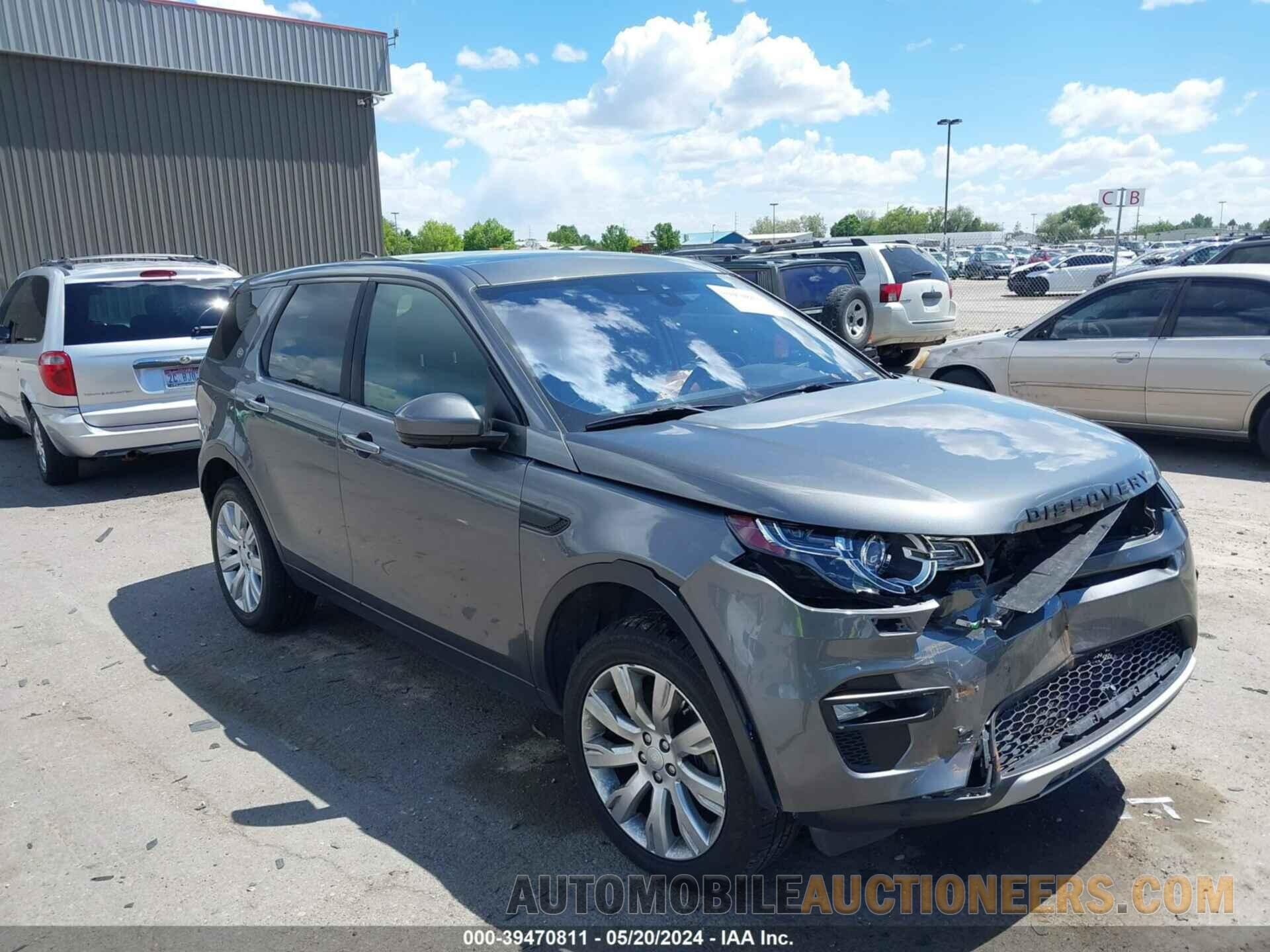 SALCT2BG7HH672752 LAND ROVER DISCOVERY SPORT 2017