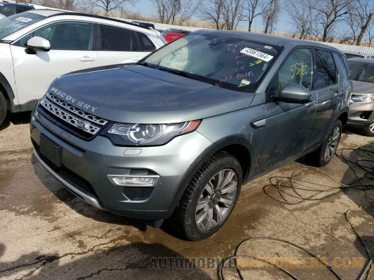 SALCT2BG8HH679998 LAND ROVER DISCOVERY 2017