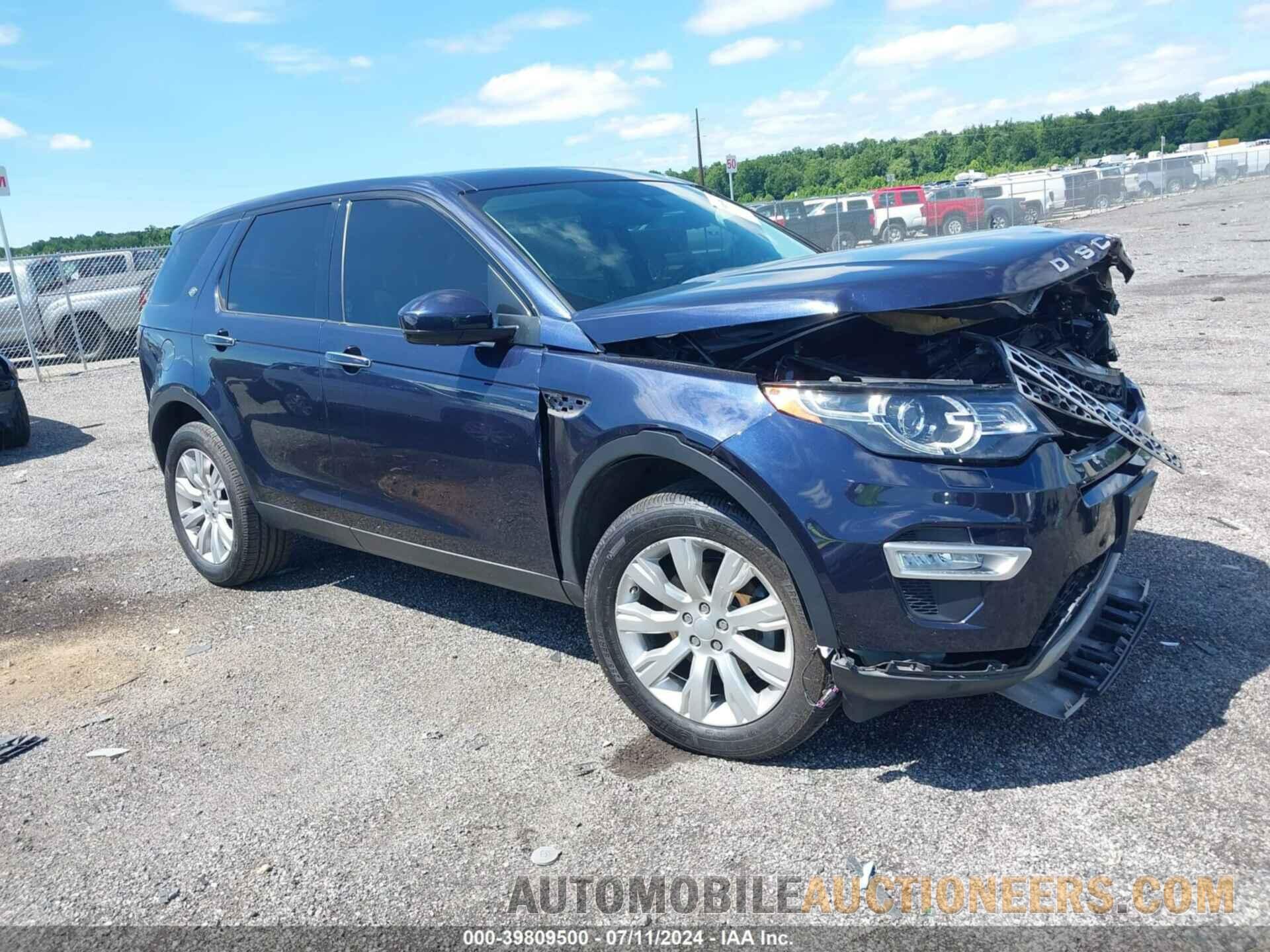 SALCT2BG9GH547749 LAND ROVER DISCOVERY SPORT 2016