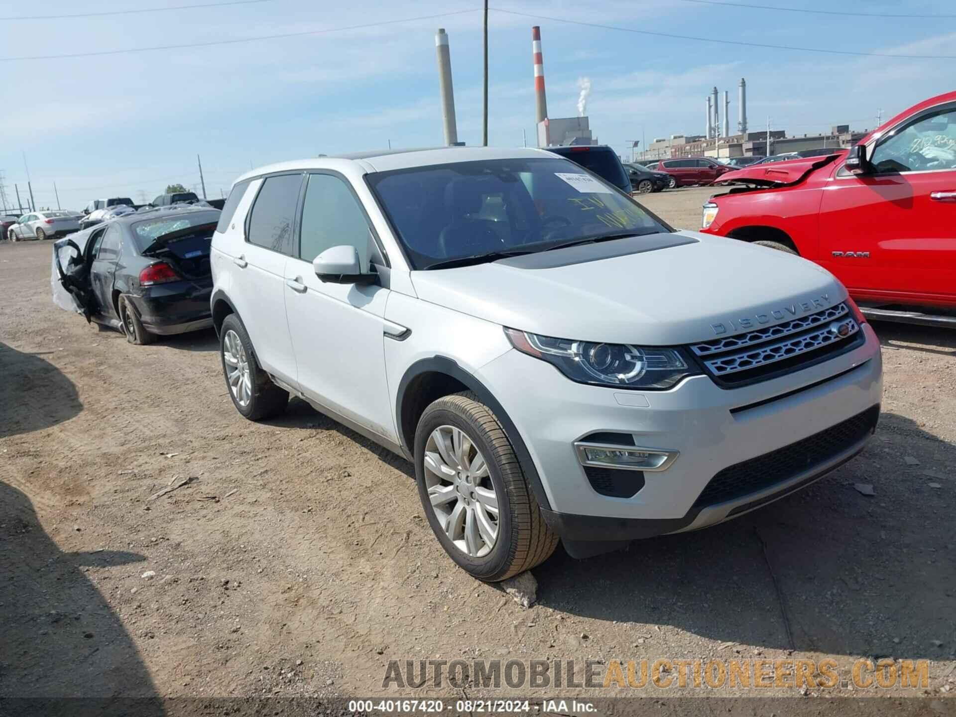 SALCT2BG9HH637307 LAND ROVER DISCOVERY SPORT 2017