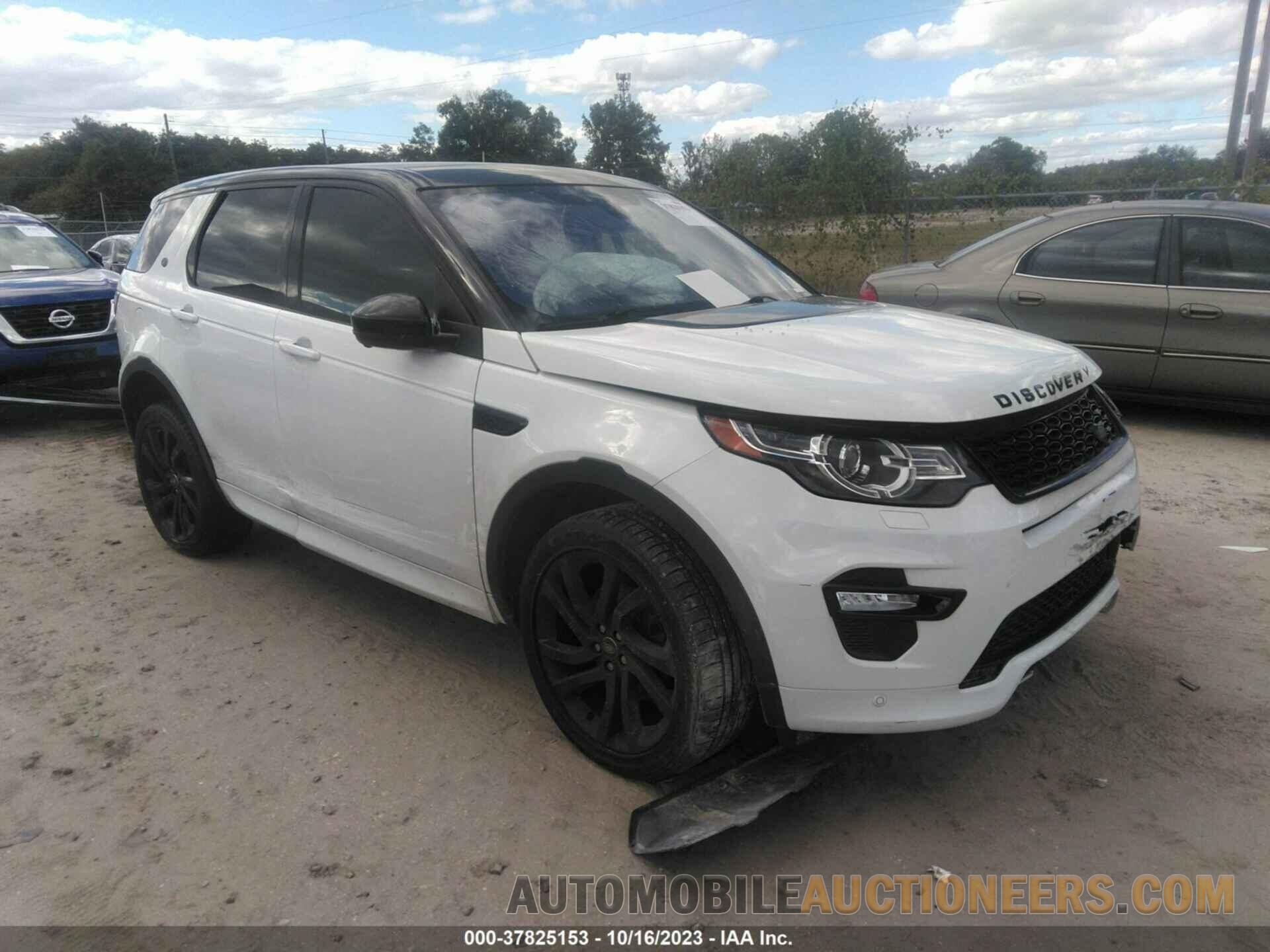 SALCT2BG9HH682263 LAND ROVER DISCOVERY SPORT 2017