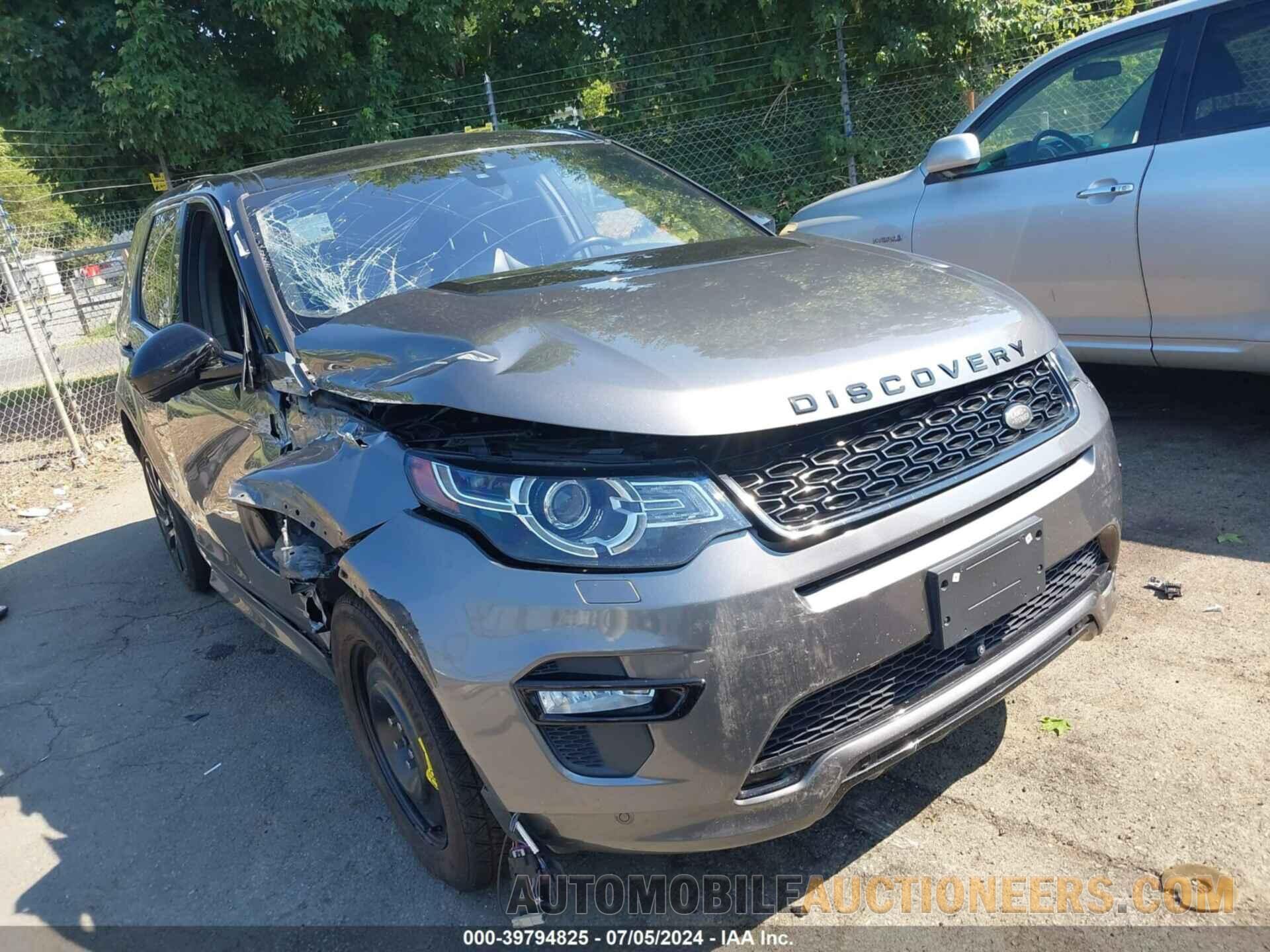 SALCT2BG9HH706433 LAND ROVER DISCOVERY SPORT 2017