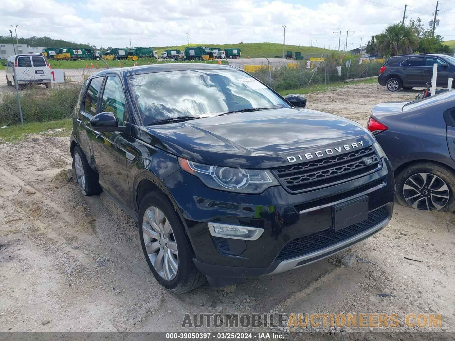 SALCT2BGXGH612432 LAND ROVER DISCOVERY SPORT 2016