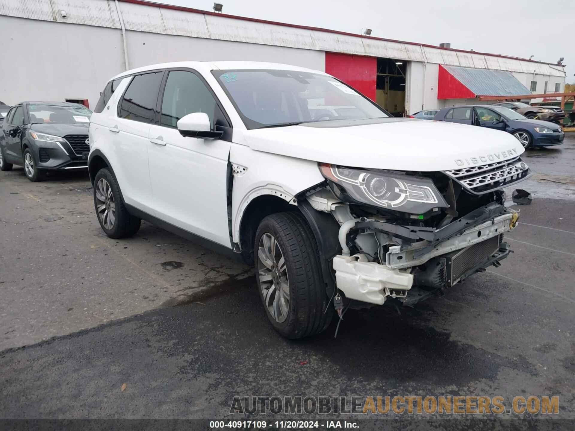 SALCT2BGXHH660014 LAND ROVER DISCOVERY SPORT 2017