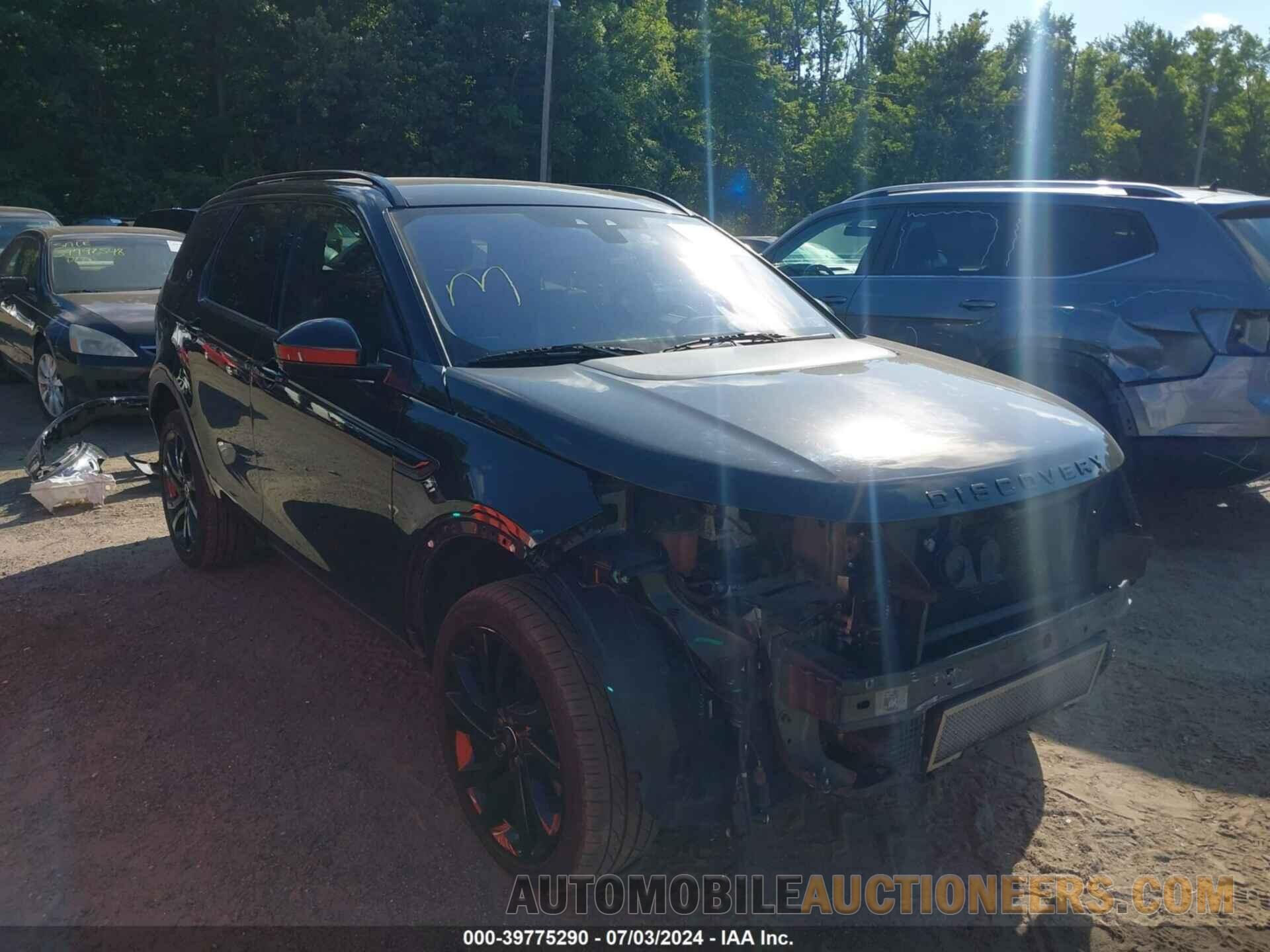 SALCT2BGXHH674852 LAND ROVER DISCOVERY SPORT 2017