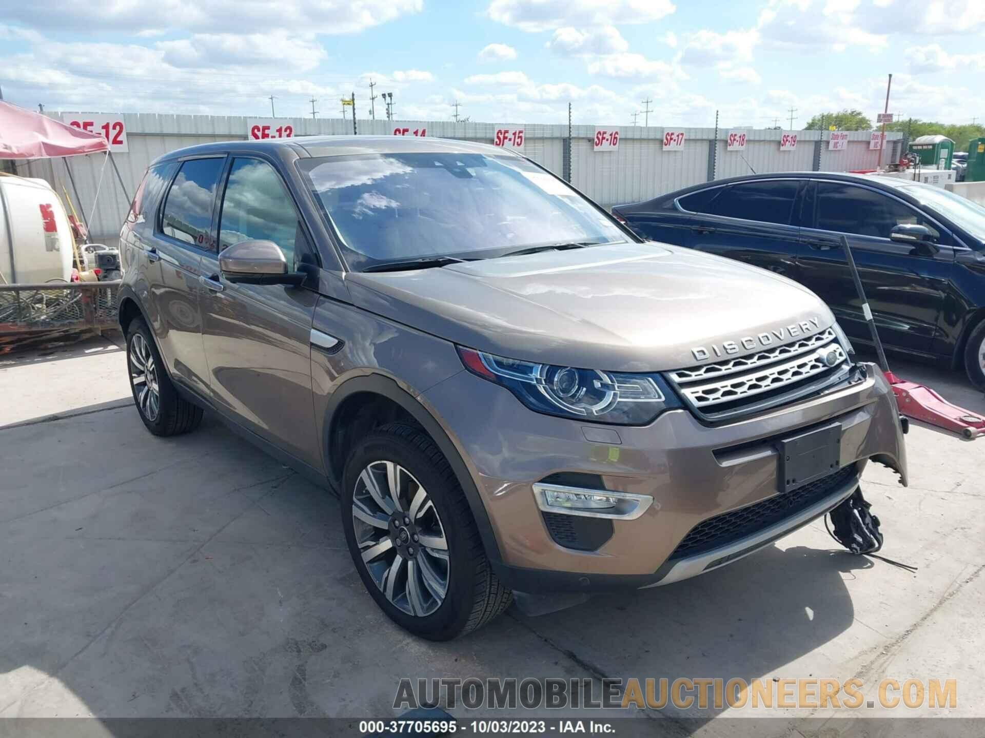 SALCT2BGXHH711298 LAND ROVER DISCOVERY SPORT 2017