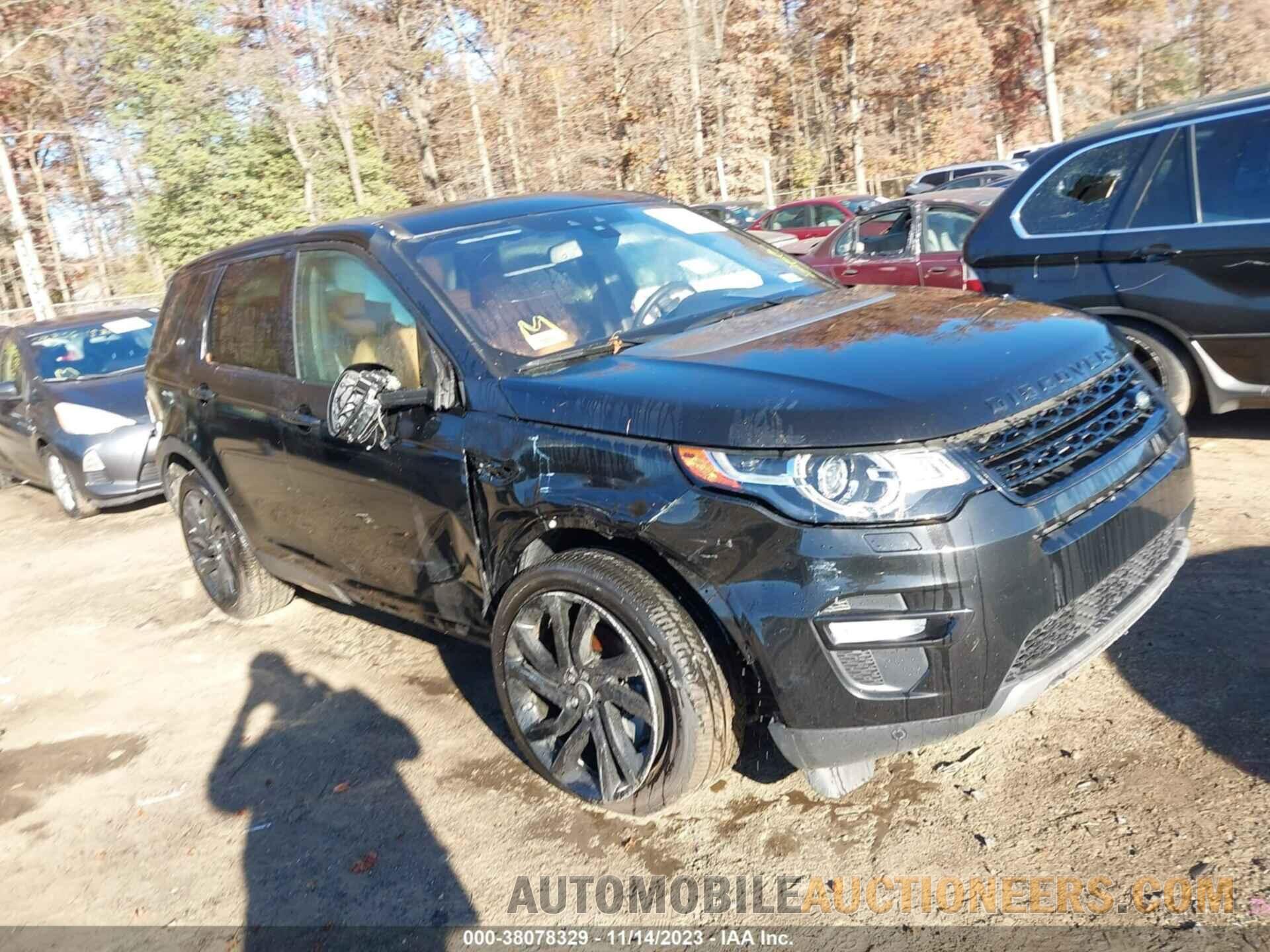 SALCT2FX4KH789111 LAND ROVER DISCOVERY SPORT 2019