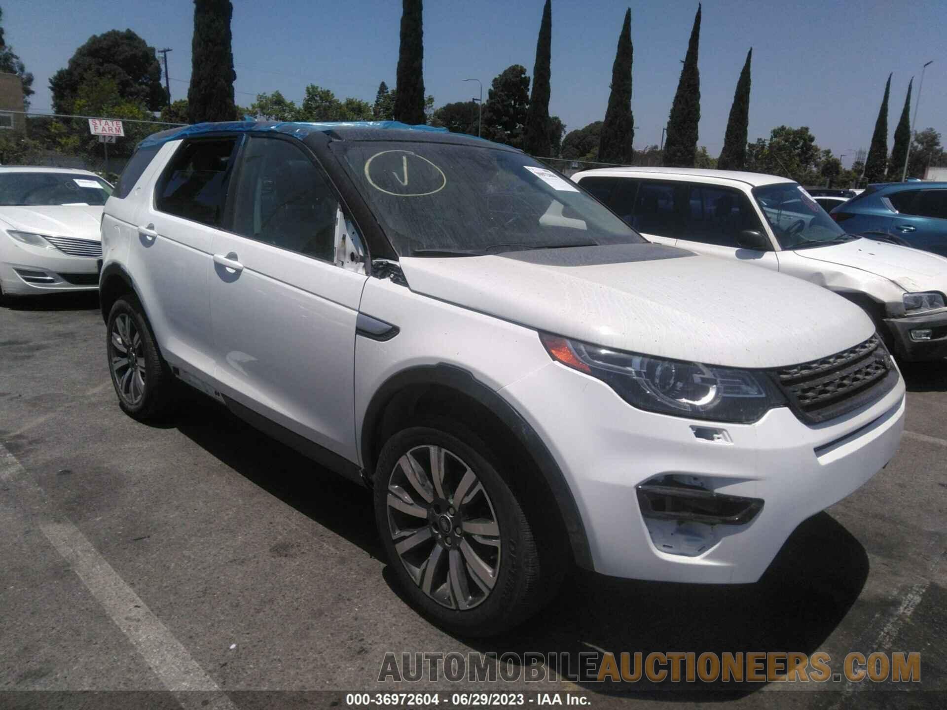 SALCT2FX5KH786315 LAND ROVER DISCOVERY SPORT 2019