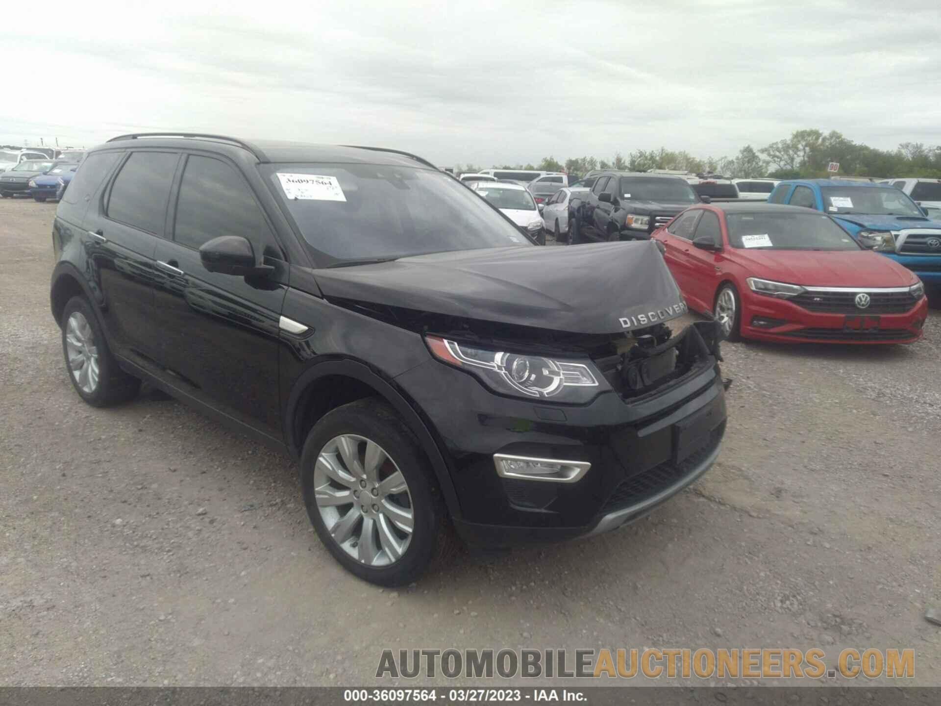 SALCT2FX6KH789630 LAND ROVER DISCOVERY SPORT 2019