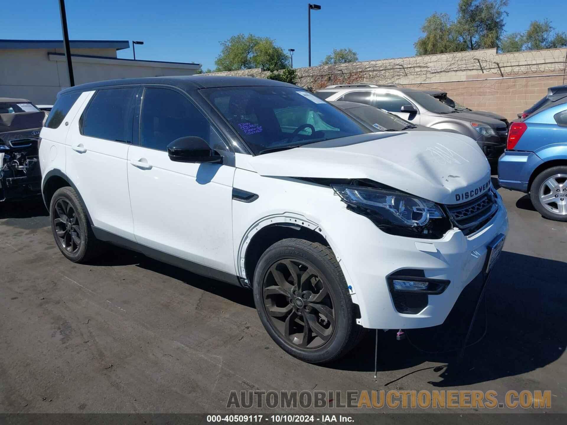 SALCT2FX7KH812347 LAND ROVER DISCOVERY SPORT 2019