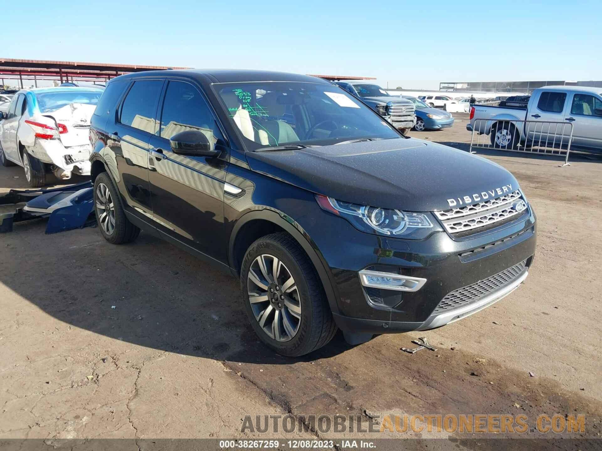 SALCT2FX9KH790979 LAND ROVER DISCOVERY SPORT 2019