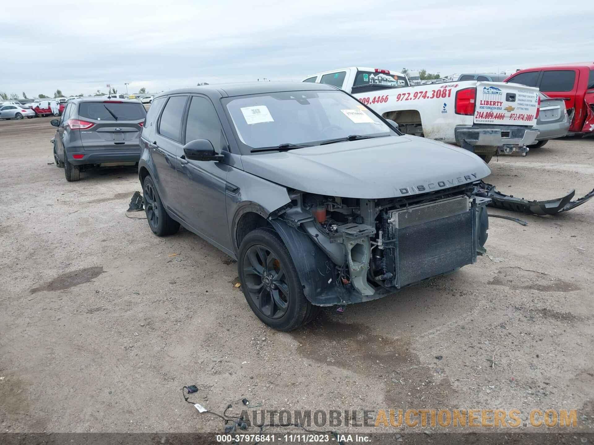 SALCT2RX4JH748570 LAND ROVER DISCOVERY SPORT 2018