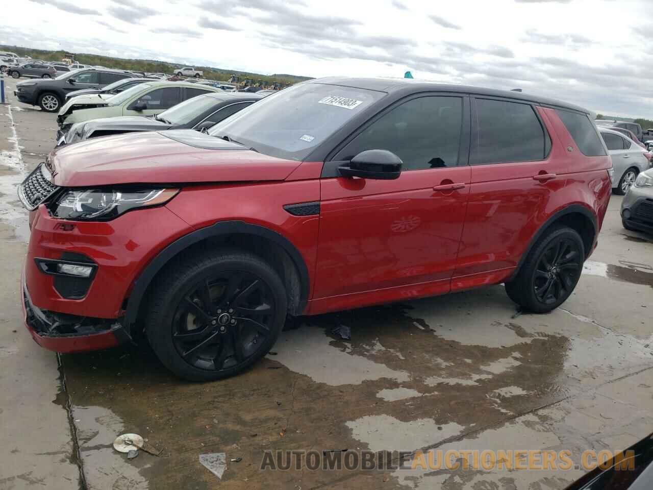 SALCT2RX4JH766955 LAND ROVER DISCOVERY 2018