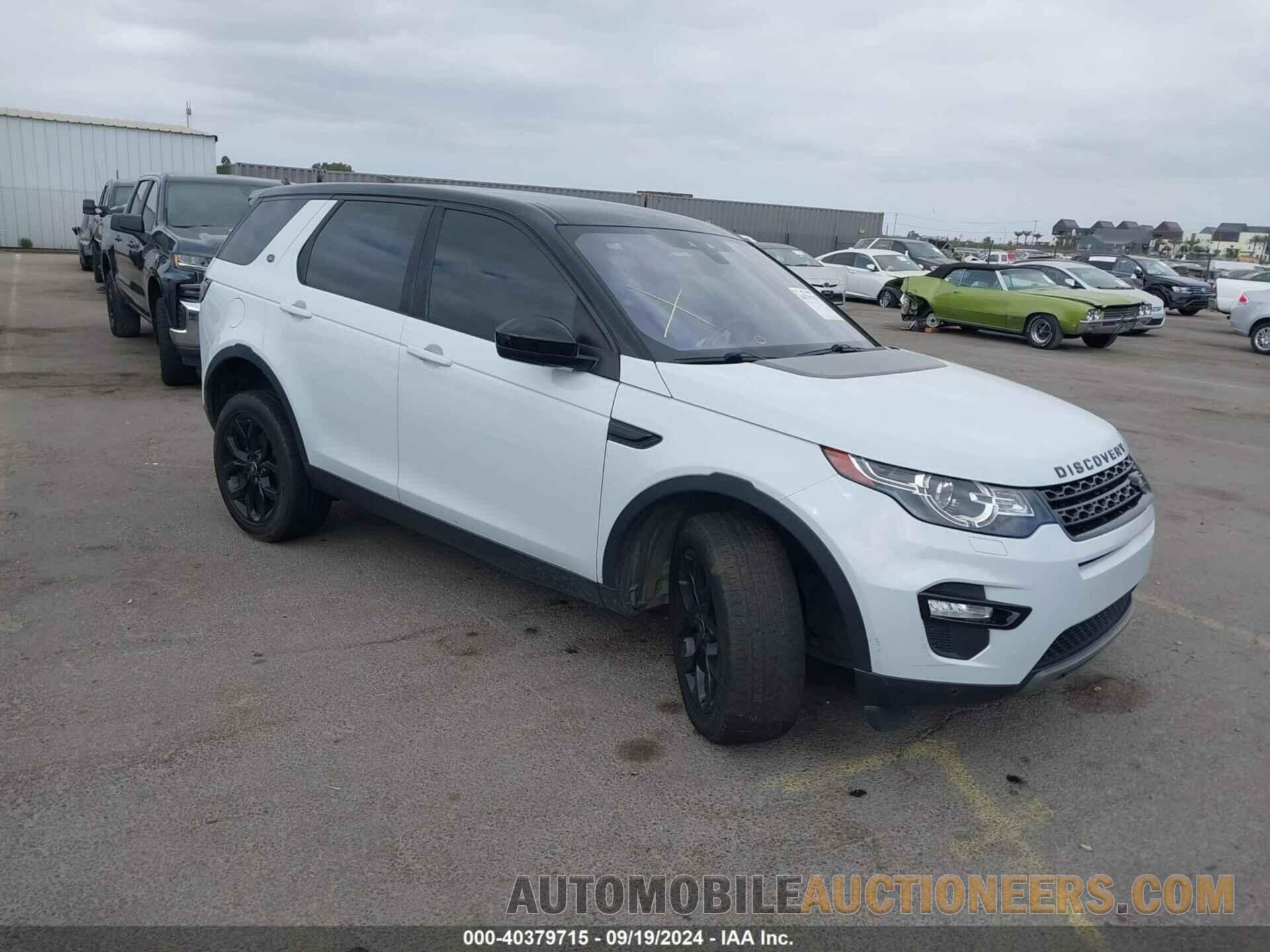 SALCT2RX8JH753271 LAND ROVER DISCOVERY SPORT 2018