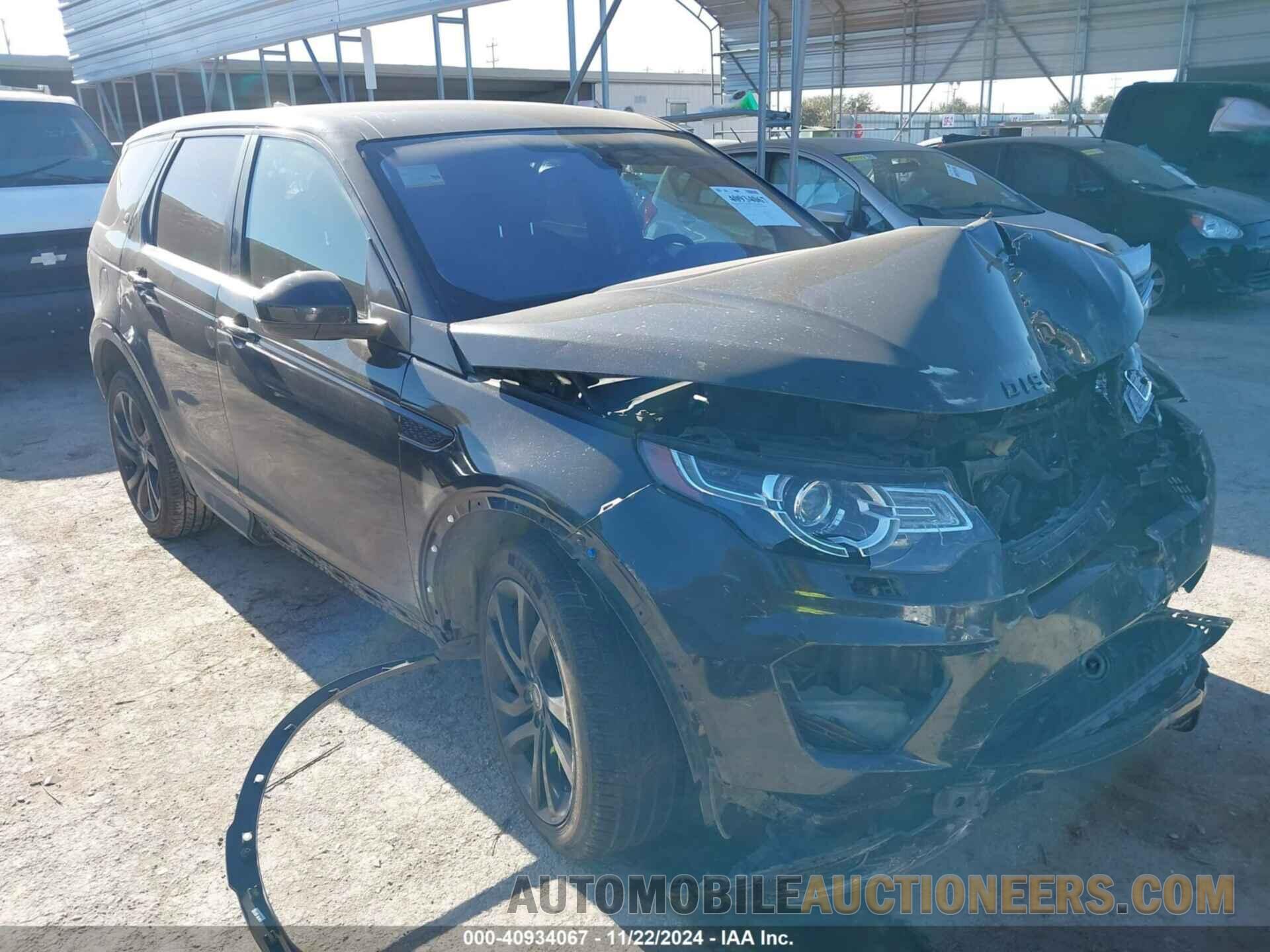 SALCT2SX4JH746330 LAND ROVER DISCOVERY SPORT 2018