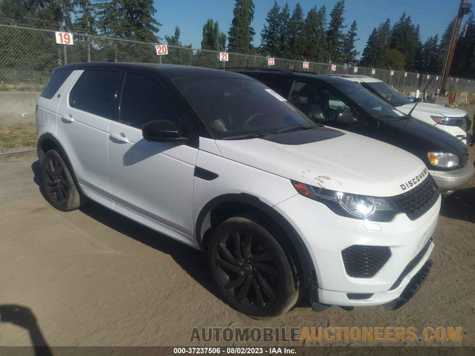 SALCT2SX5JH727964 LAND ROVER DISCOVERY SPORT 2018