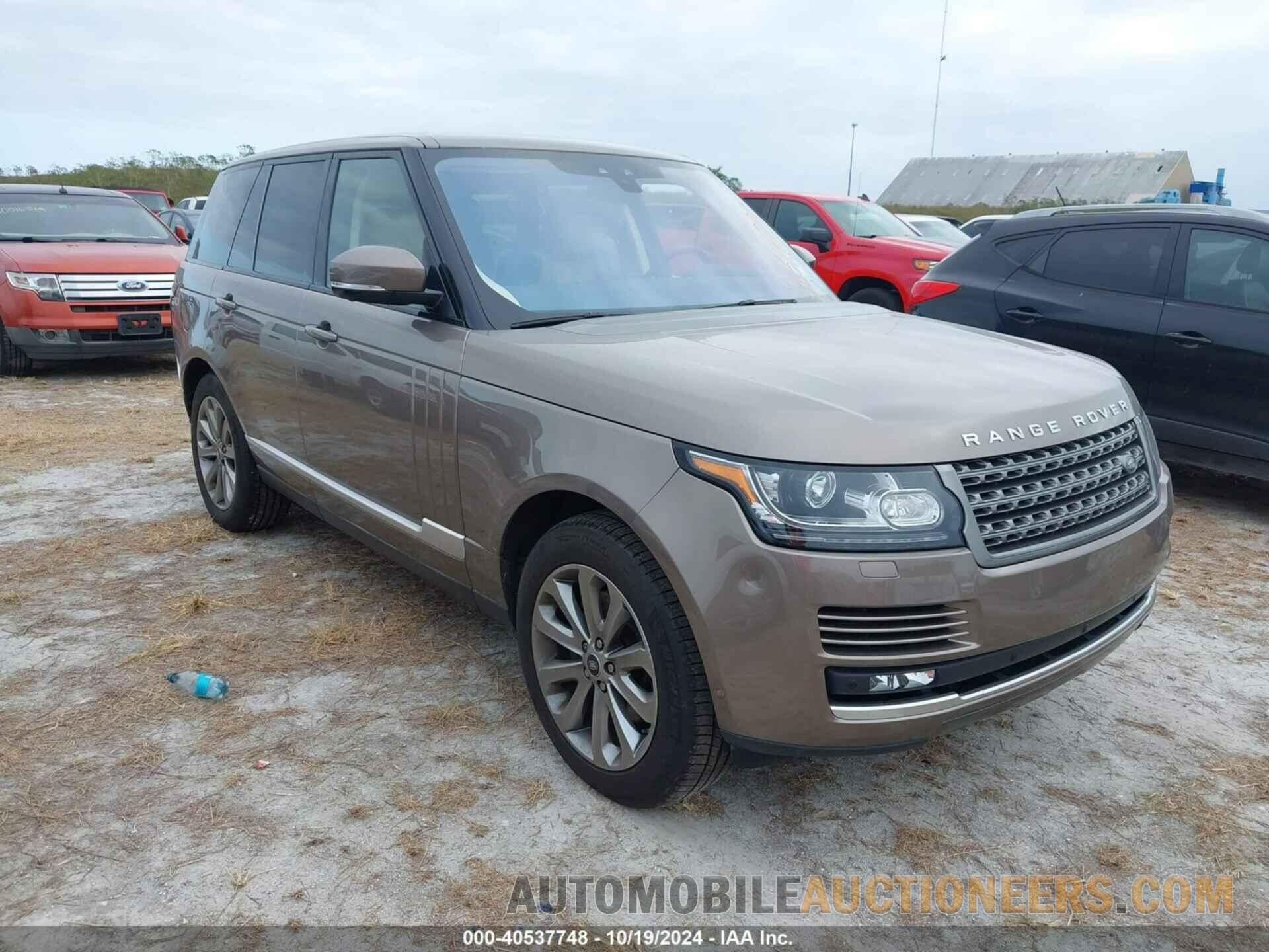 SALGR2FK2HA321965 LAND ROVER RANGE ROVER 2017