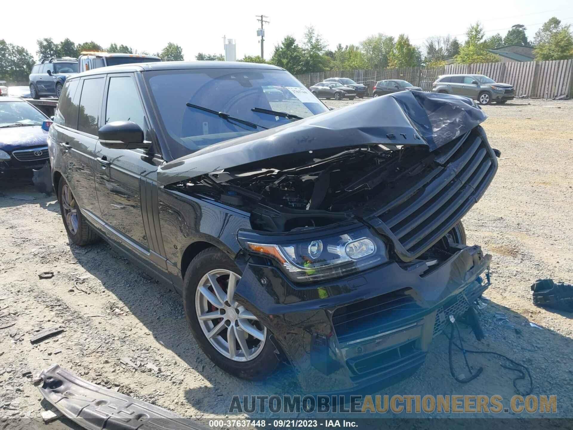 SALGR2FK3HA370995 LAND ROVER RANGE ROVER 2017