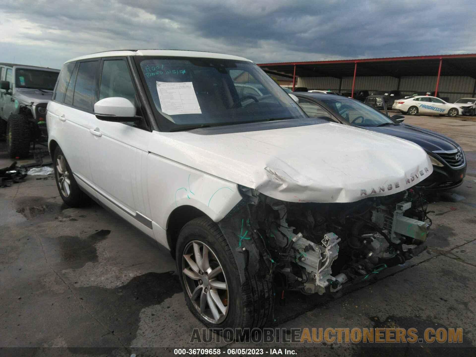 SALGR2FK7HA329477 LAND ROVER RANGE ROVER 2017