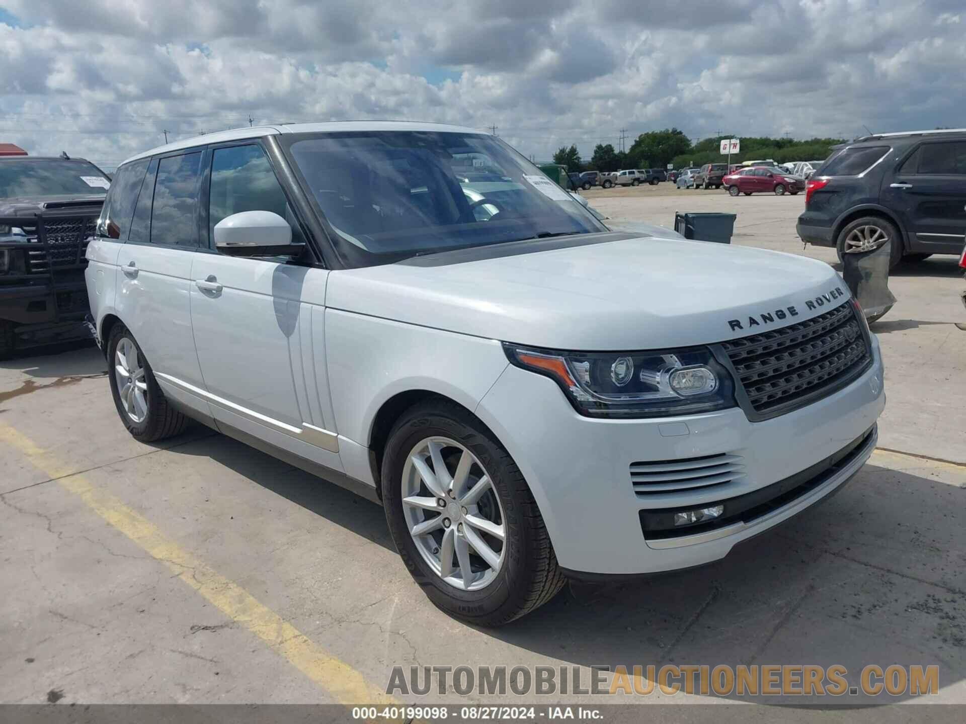 SALGR2FK8HA332825 LAND ROVER RANGE ROVER 2017