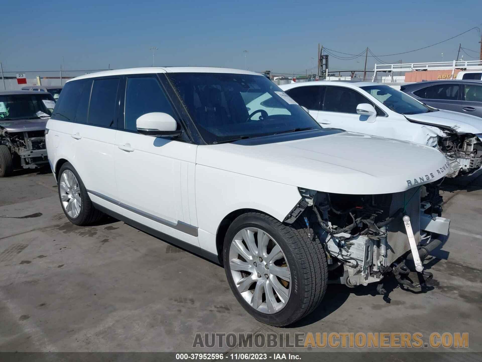 SALGR2FK9HA367339 LAND ROVER RANGE ROVER 2017