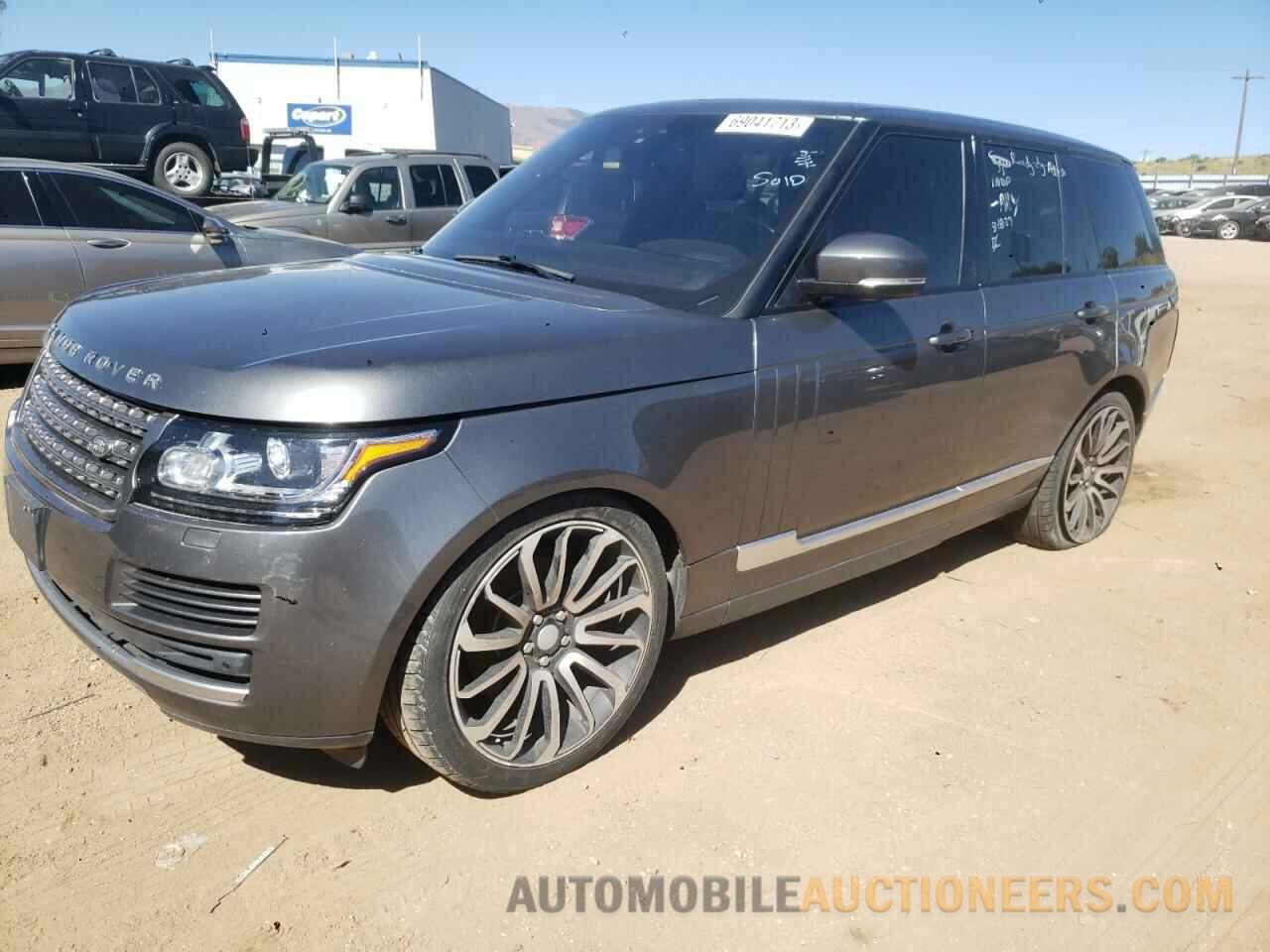 SALGR2FV3HA346187 LAND ROVER RANGEROVER 2017