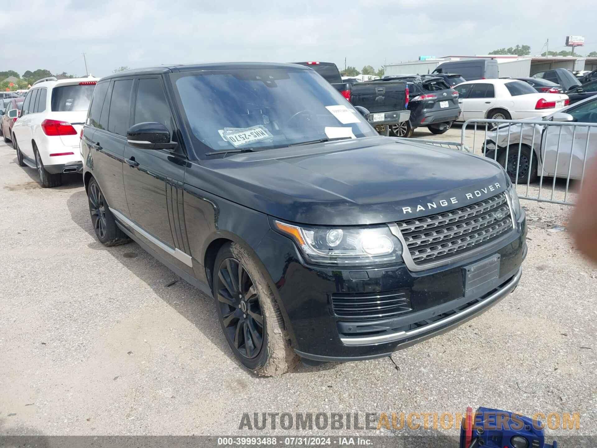 SALGR2FV8HA351207 LAND ROVER RANGE ROVER 2017