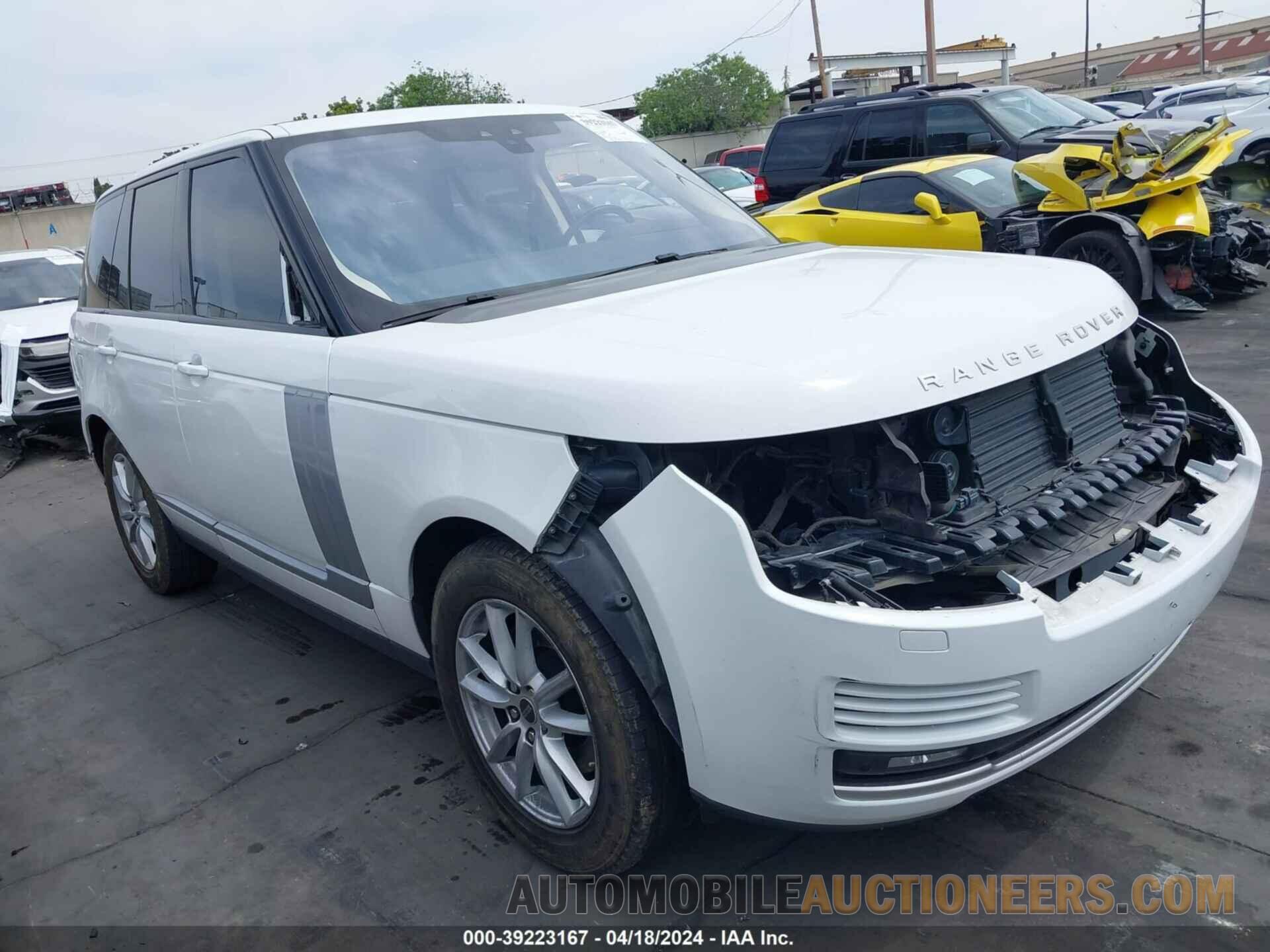 SALGR2FV9HA355556 LAND ROVER RANGE ROVER 2017