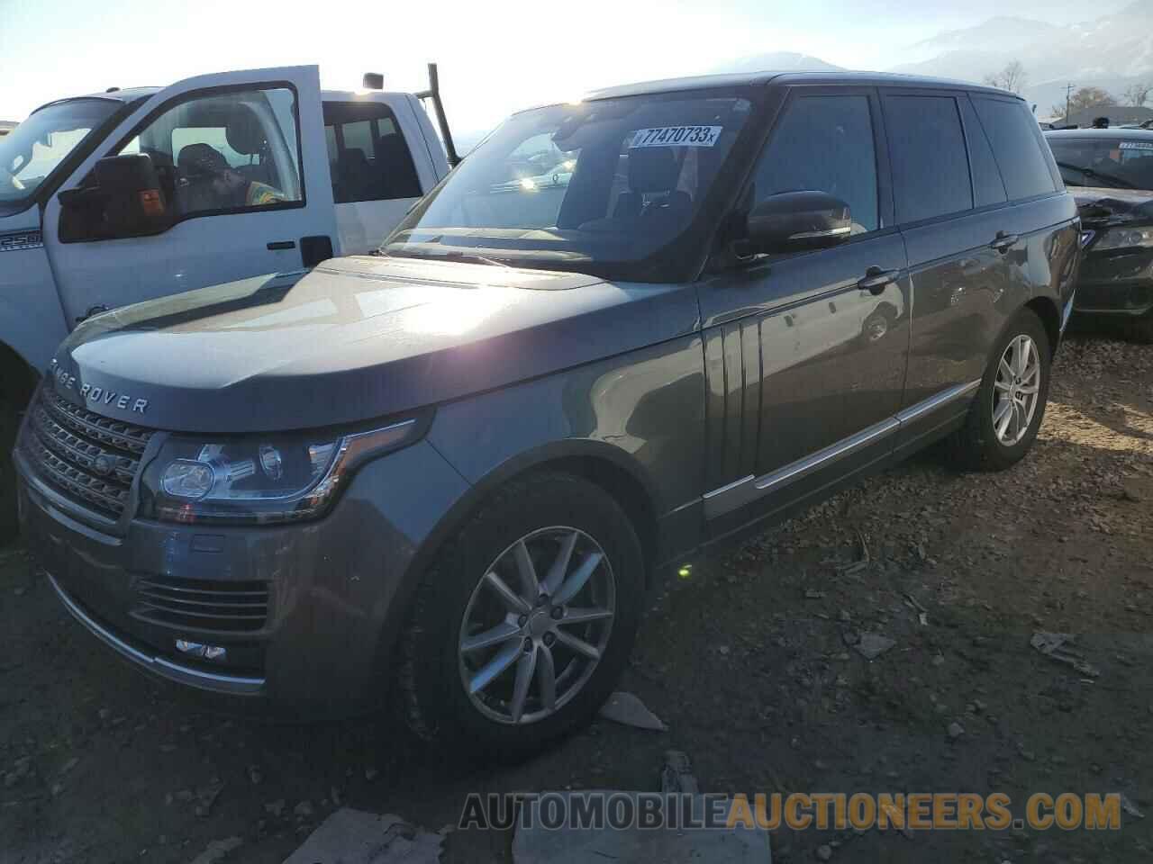 SALGR2FVXHA333825 LAND ROVER RANGEROVER 2017