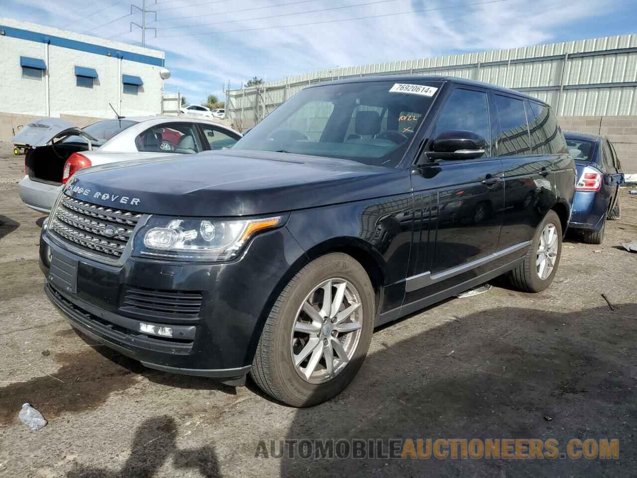 SALGR2KF3GA297845 LAND ROVER RANGEROVER 2016