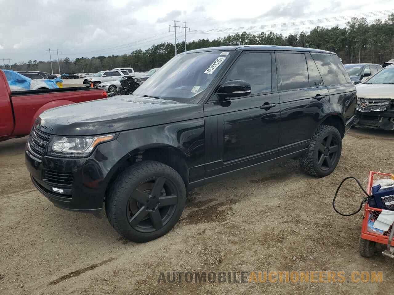 SALGR2KF3GA319360 LAND ROVER RANGEROVER 2016