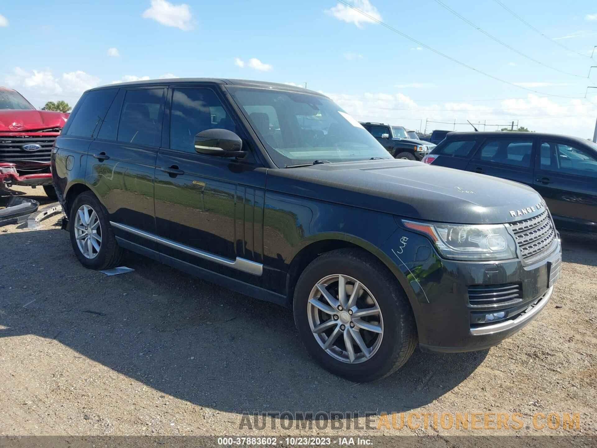 SALGR2KF6GA303931 LAND ROVER RANGE ROVER 2016