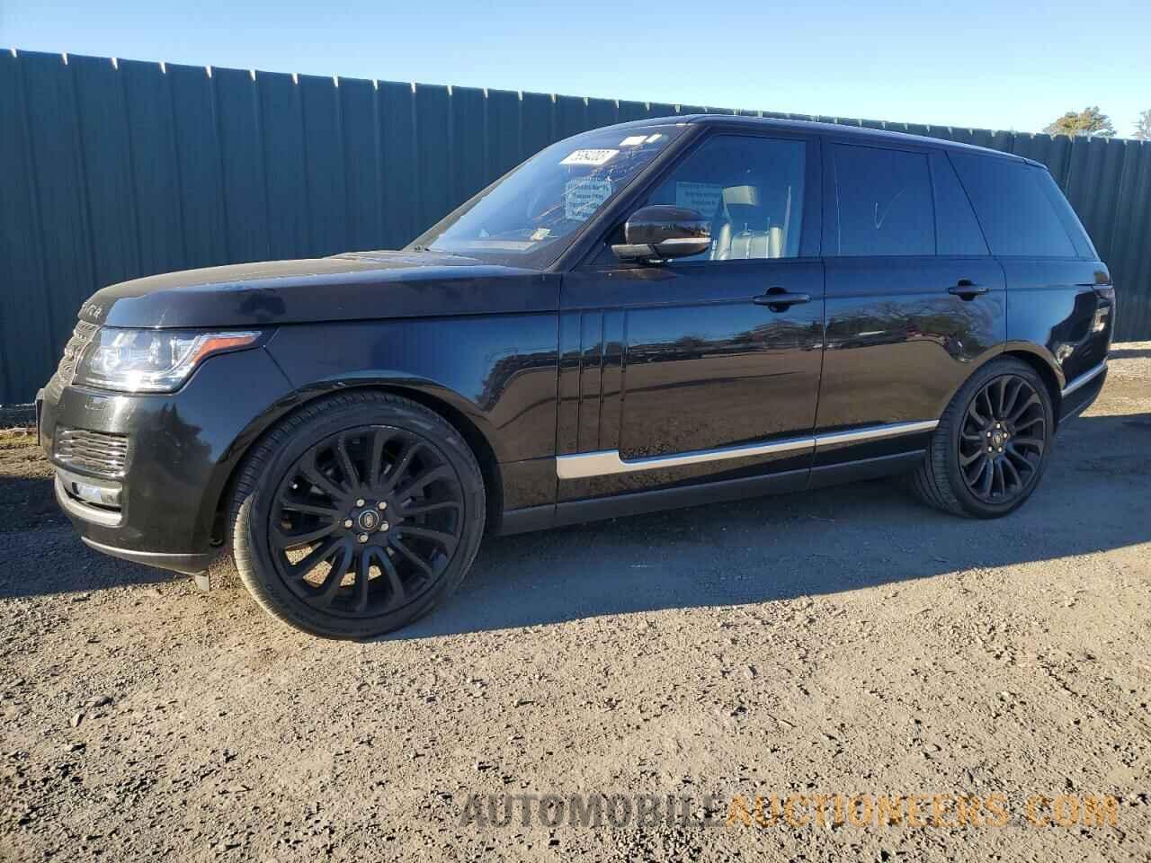 SALGR2KFXGA297115 LAND ROVER RANGEROVER 2016