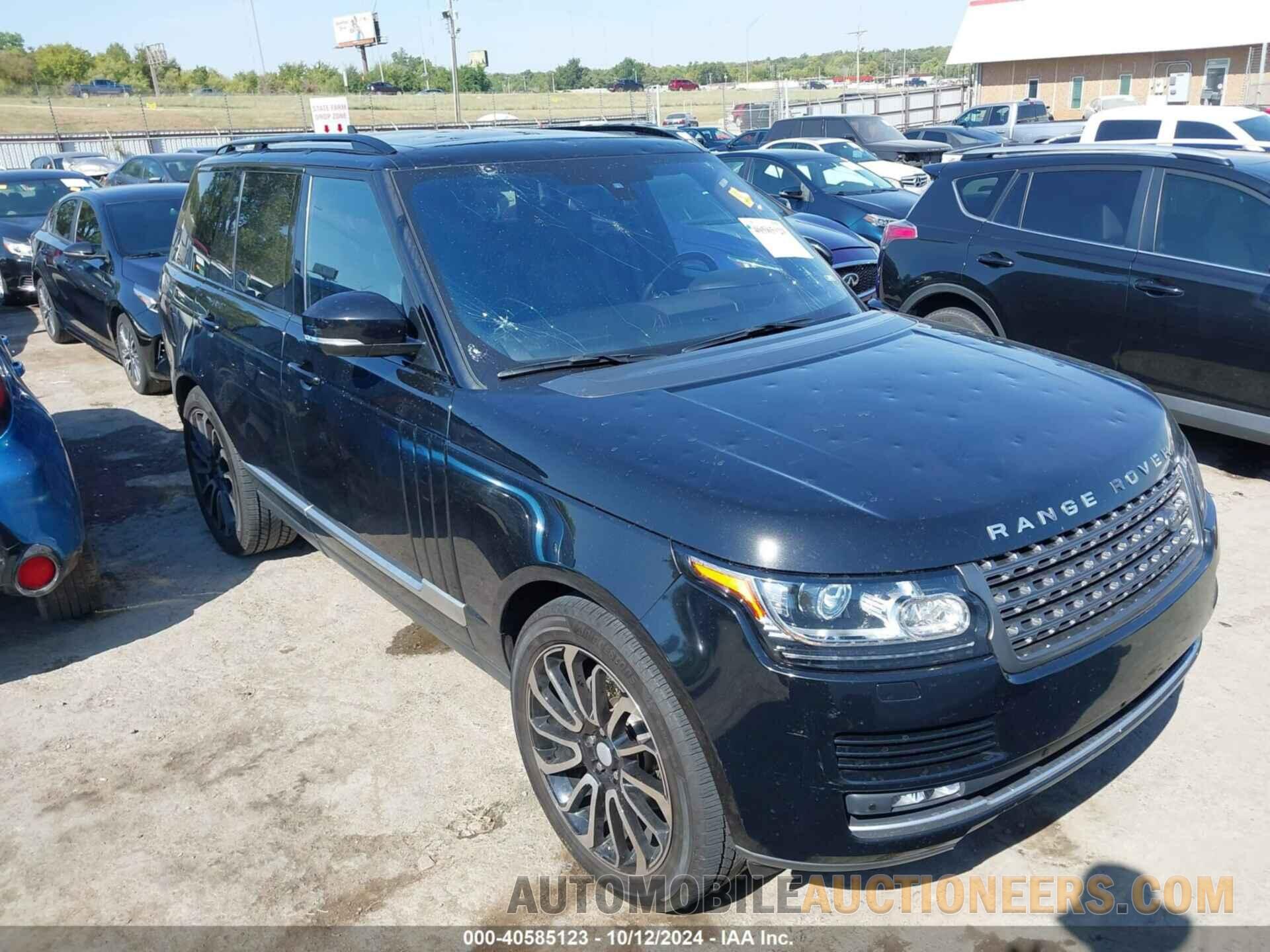 SALGR2PF2GA320265 LAND ROVER RANGE ROVER 2016