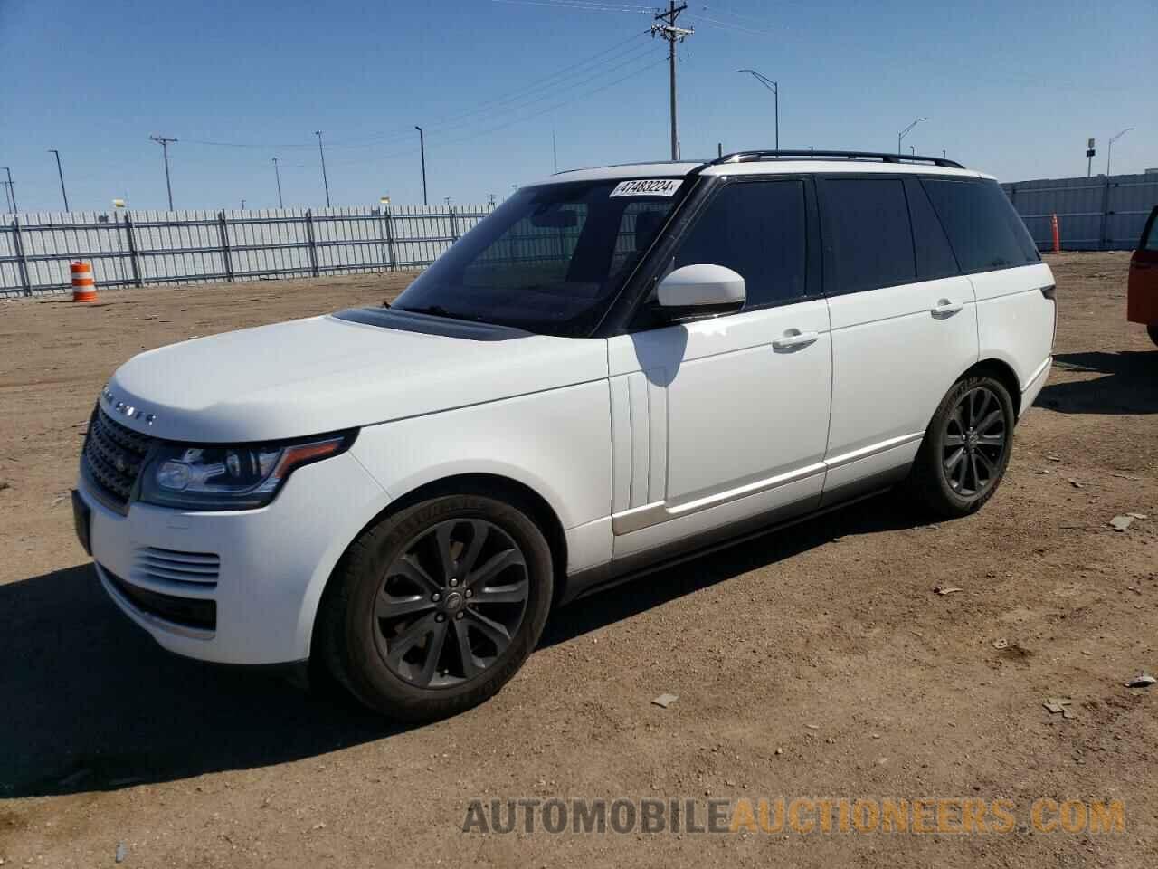 SALGR2PF7GA287683 LAND ROVER RANGEROVER 2016