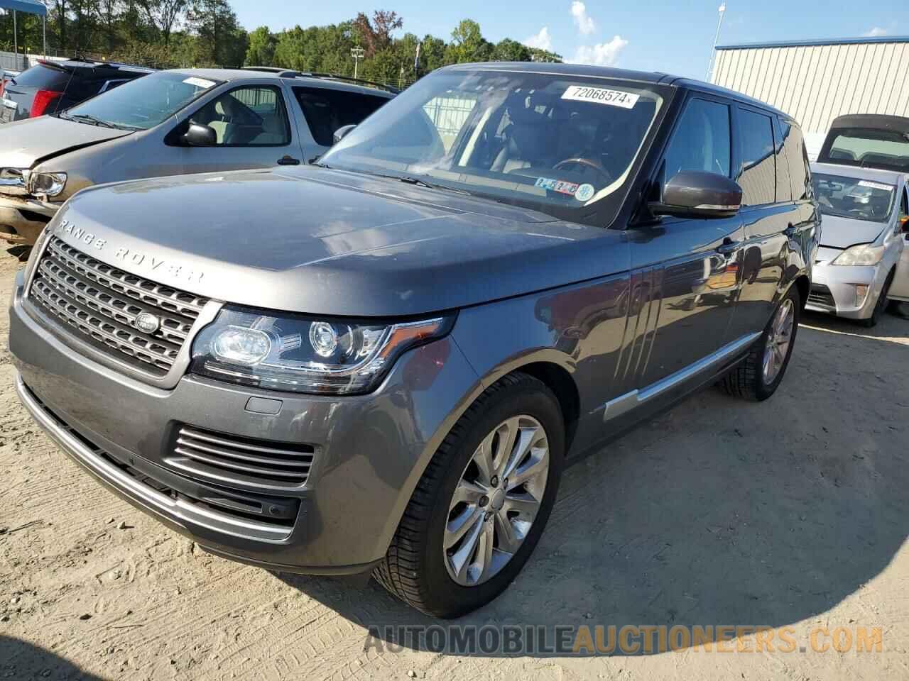 SALGR2PF8GA314230 LAND ROVER RANGEROVER 2016