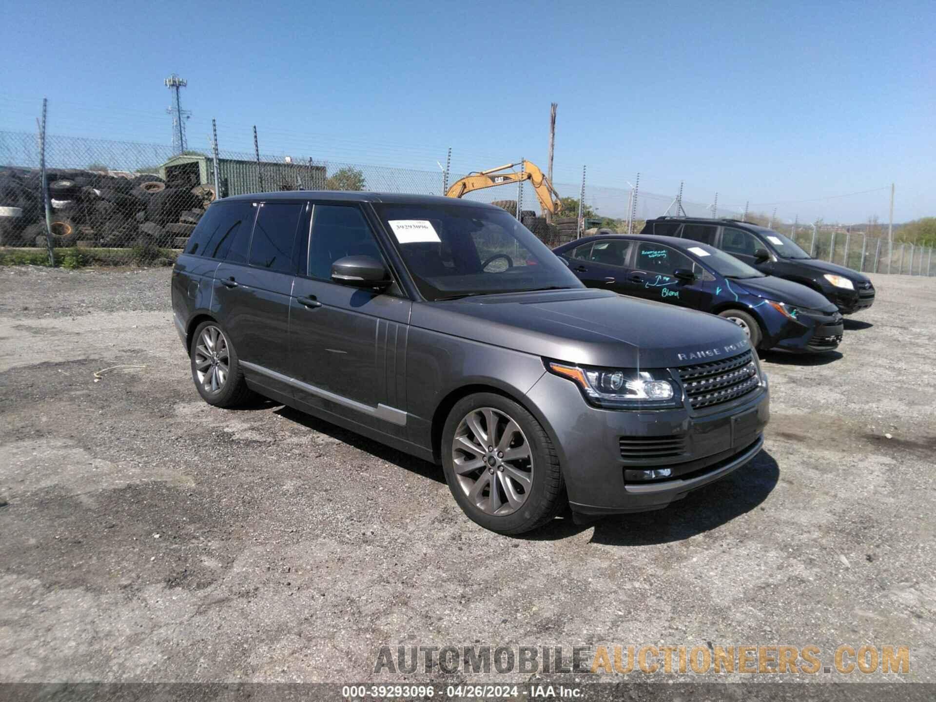 SALGR2PFXGA286057 LAND ROVER RANGE ROVER 2016