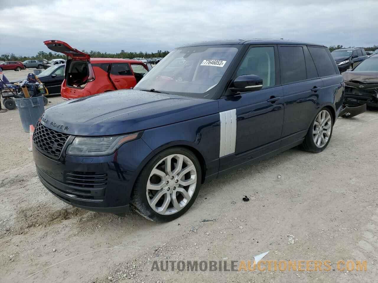 SALGR2RV4JA395738 LAND ROVER RANGEROVER 2018