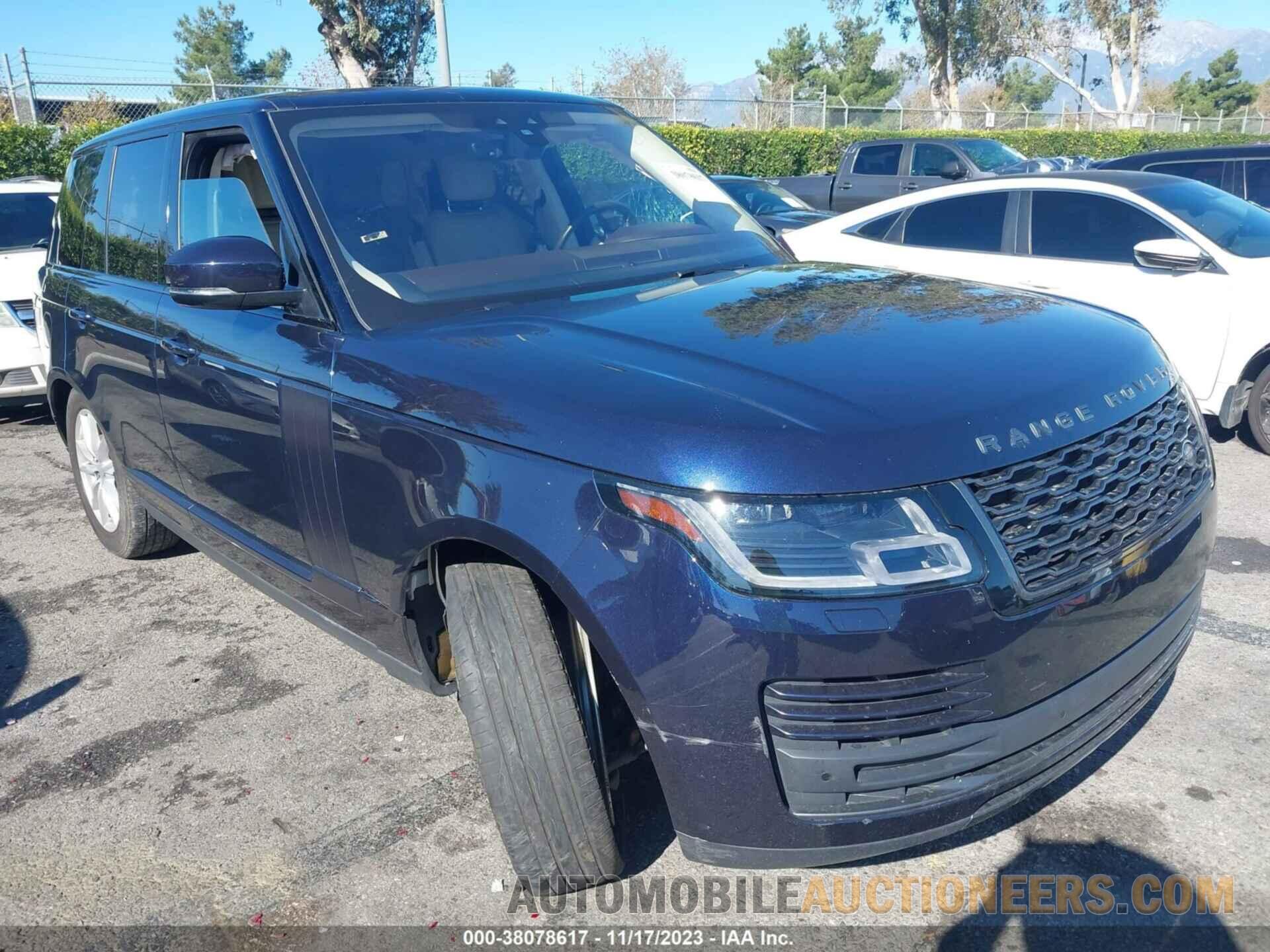 SALGR2RV4JA395772 LAND ROVER RANGE ROVER 2018