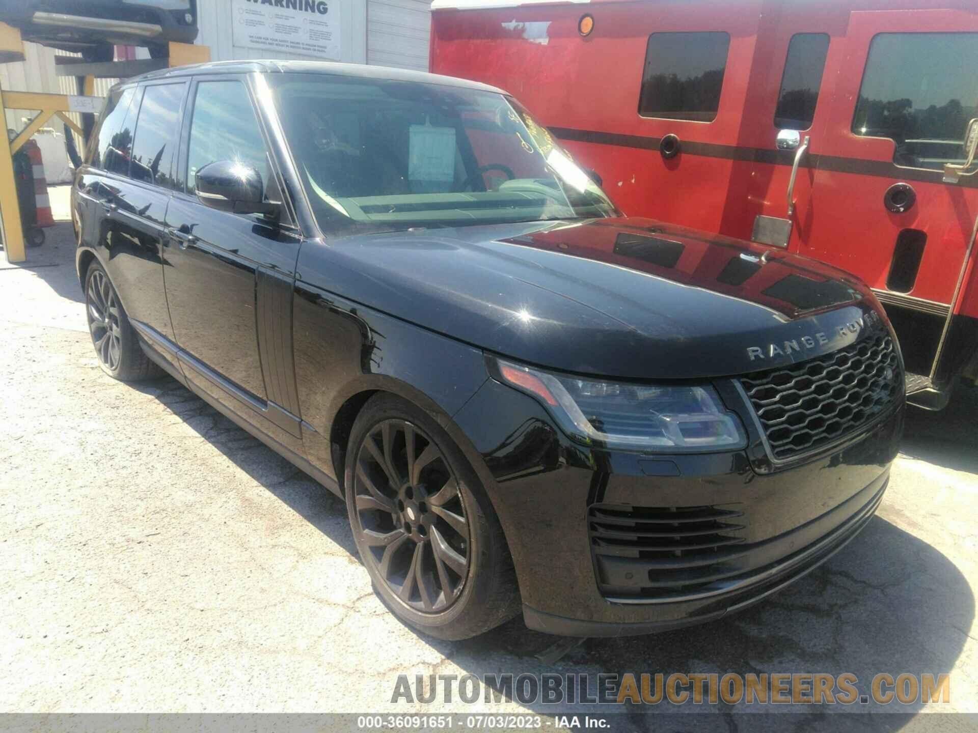 SALGR2RV4KA550659 LAND ROVER RANGE ROVER 2019