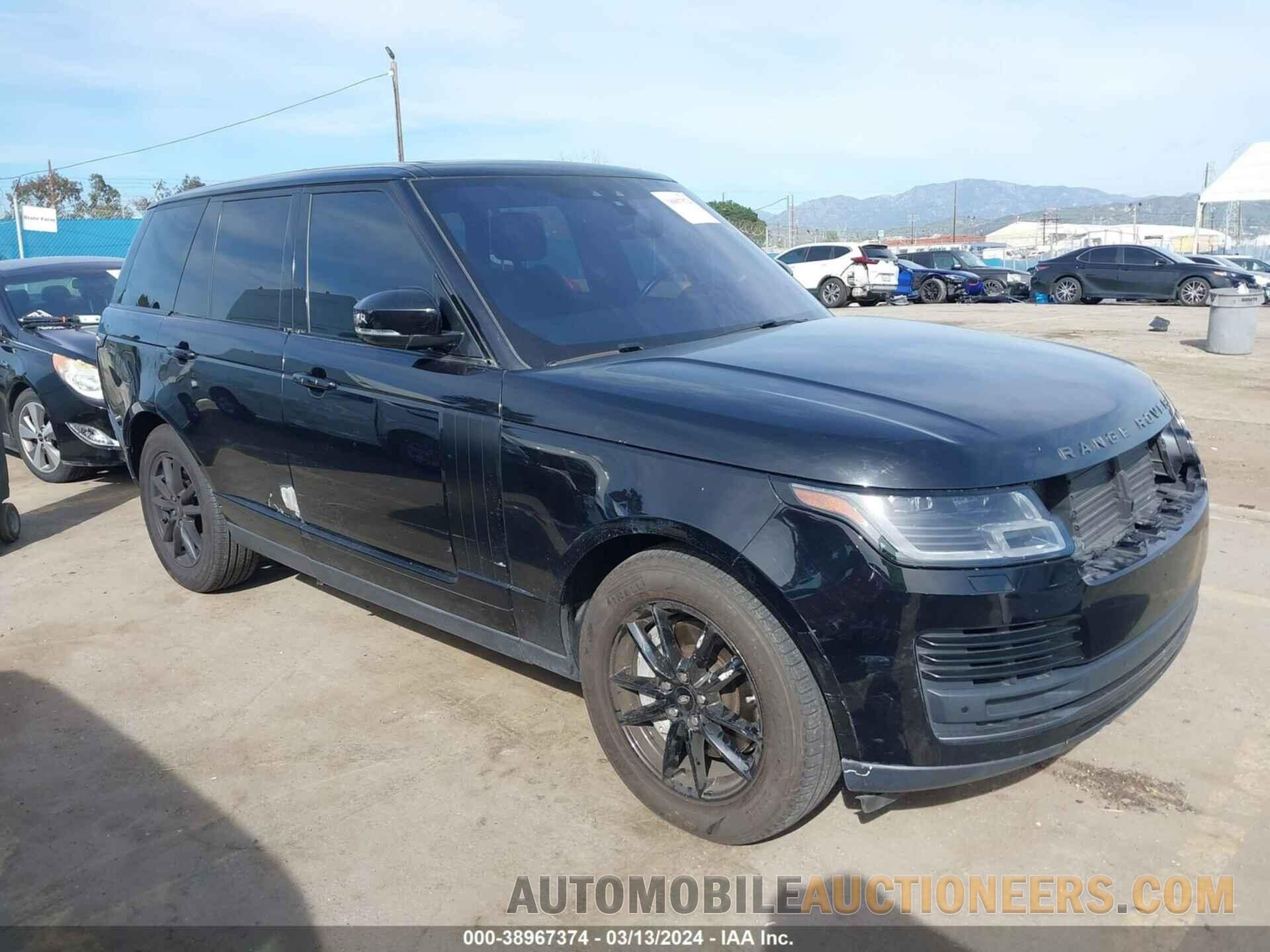 SALGR2RVXKA523921 LAND ROVER RANGE ROVER 2019