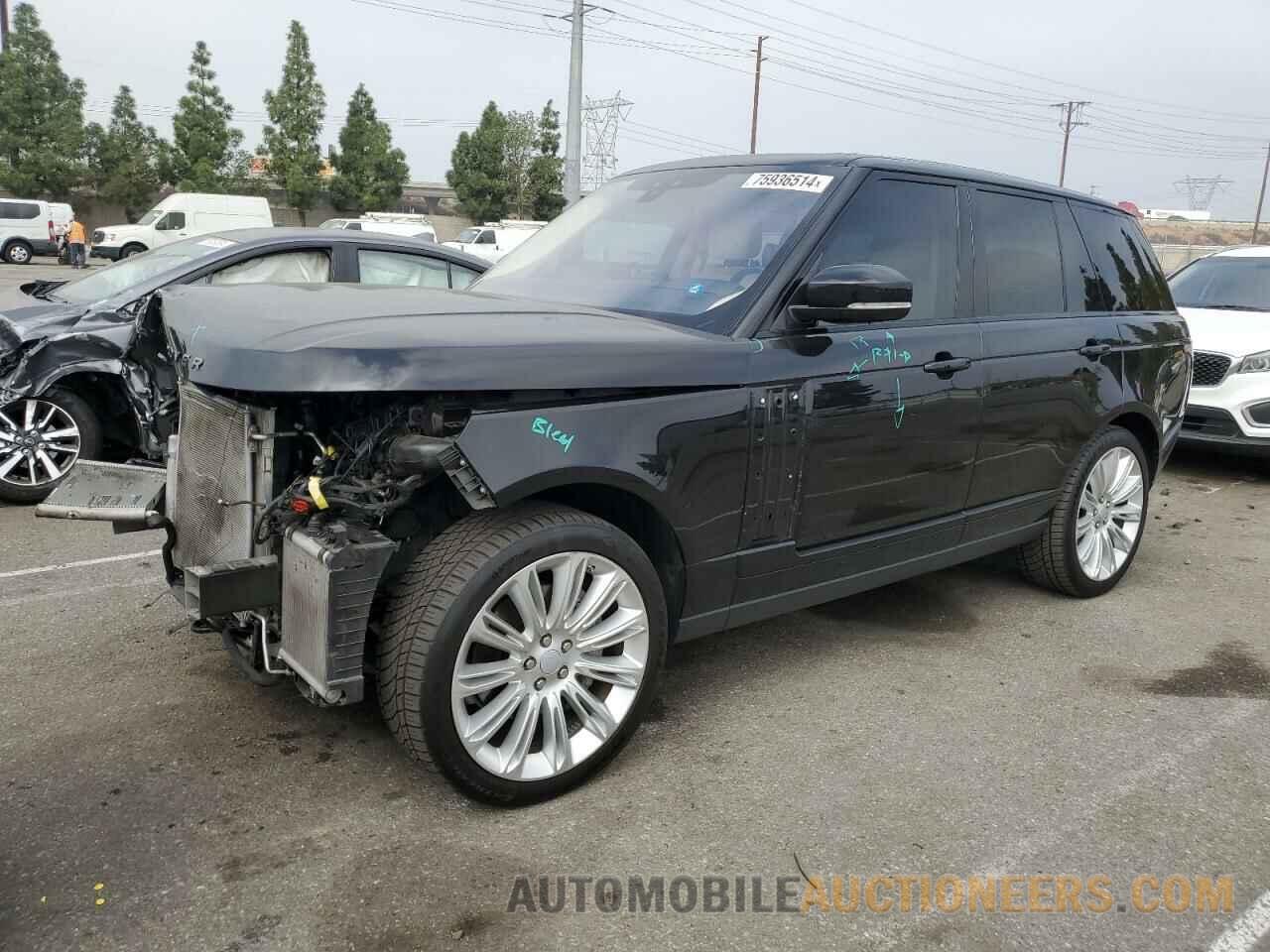 SALGR2SU3LA589326 LAND ROVER RANGEROVER 2020